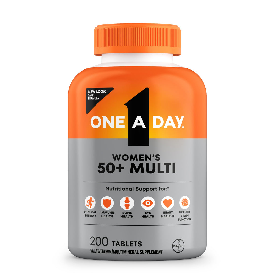 One A Day Multivitamin for Women 50 and Over Tablets, Womens Multivitamin 50 plus with Vitamins D, C, E, Zinc & Biotin, Daily Vitamins ONE A DAY buy supplements canada