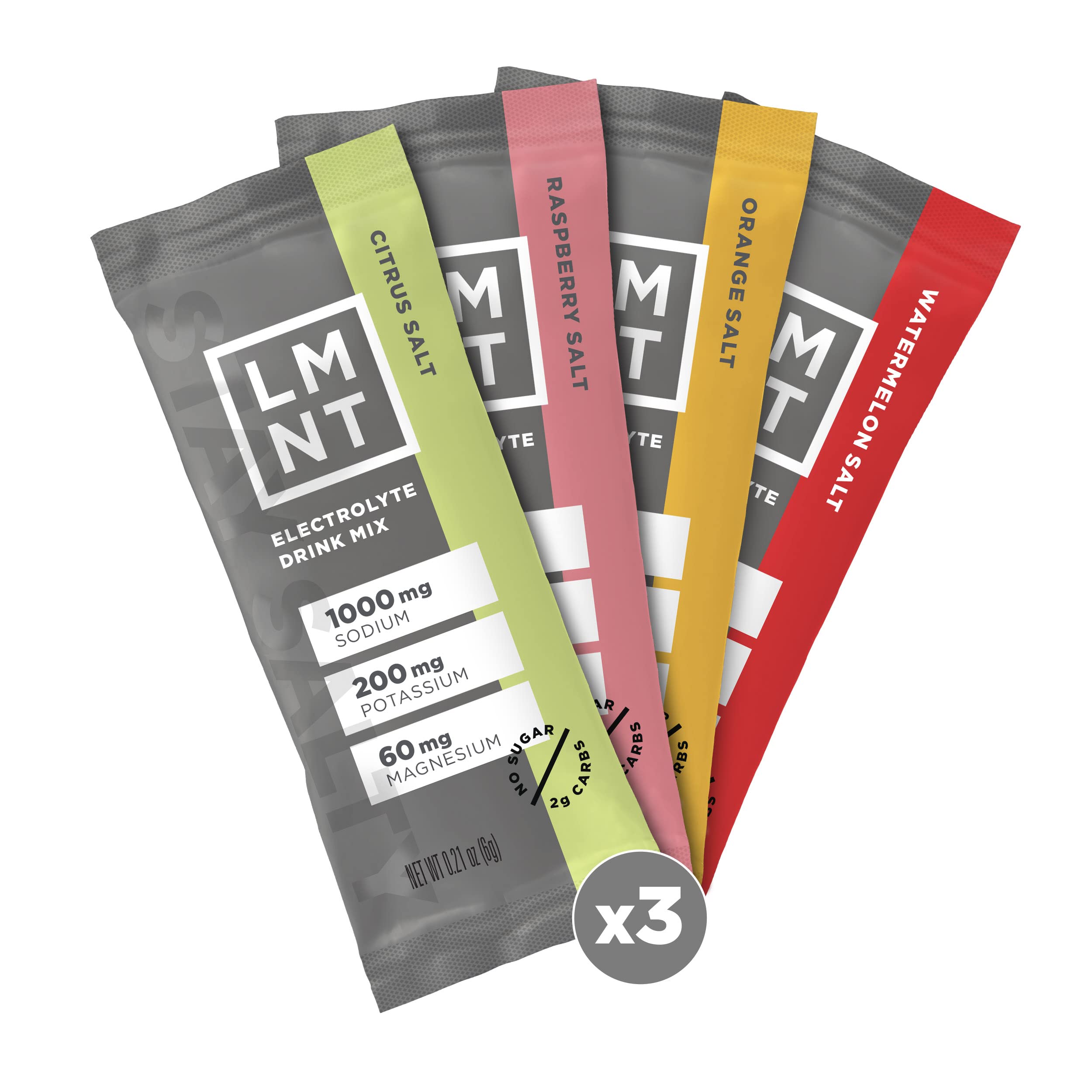 LMNT Zero Sugar Electrolytes - Variety Pack | Drink Mix | 12-Count Drink LMNT buy supplements canada