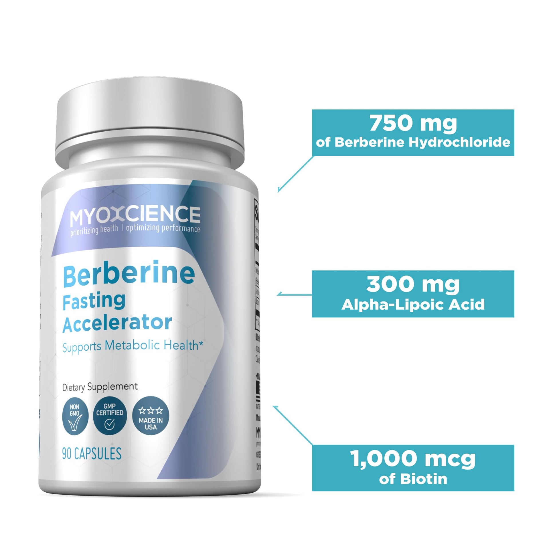 MYOXCIENCE Berberine Fasting Accelerator: Berberine HCL with ALA (Alpha Lipoic Acid) MYOXCIENCE buy supplements canada