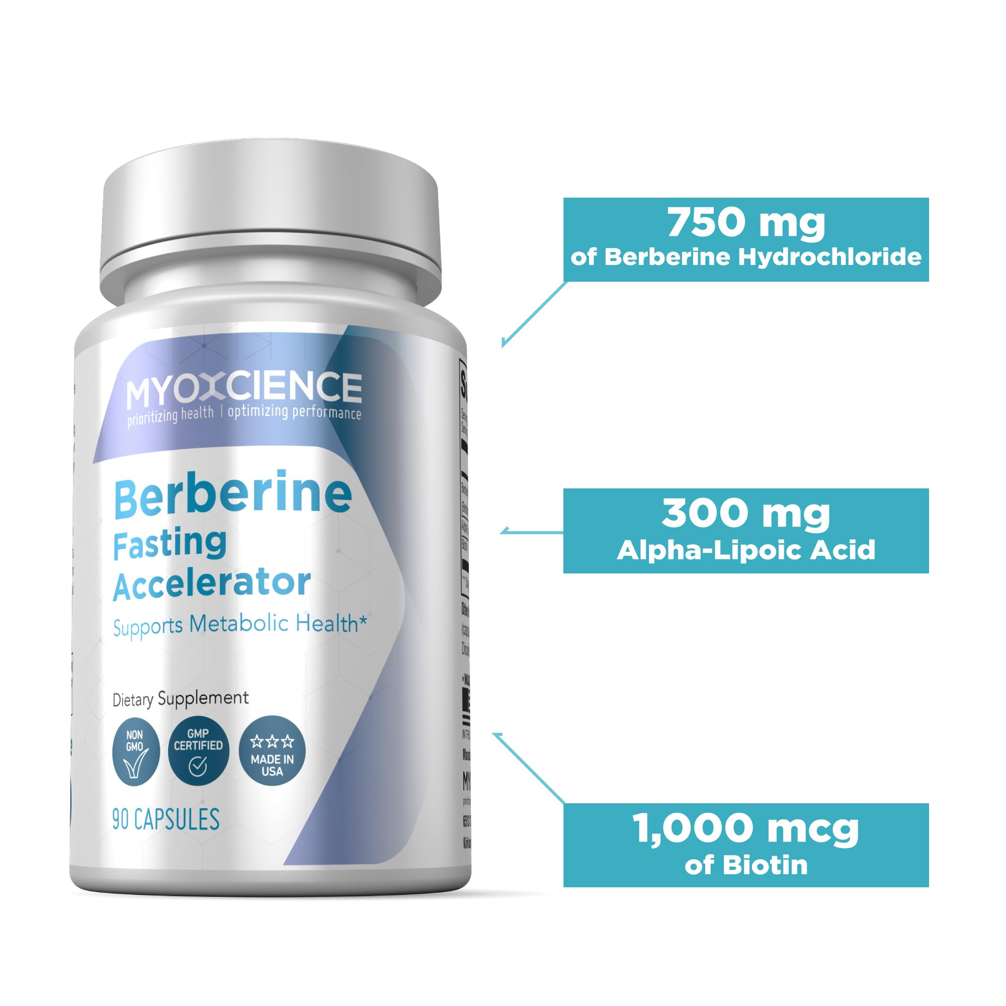 MYOXCIENCE Berberine Fasting Accelerator: Berberine HCL with ALA (Alpha Lipoic Acid) MYOXCIENCE buy supplements canada