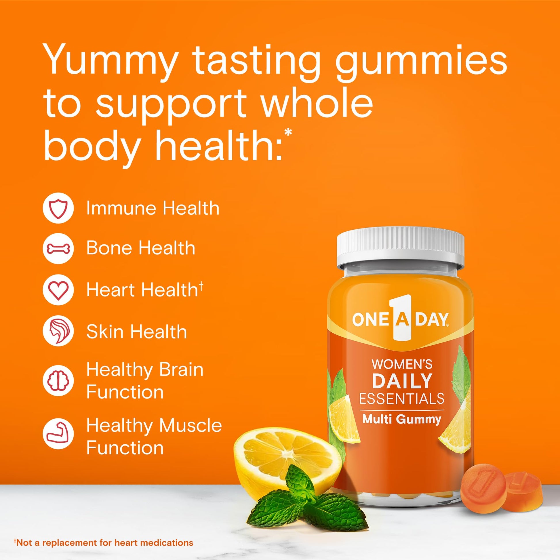 One A Day Women’s Daily Essentials Multivitamin Gummies, Multivitamin for Women, Zinc, Immune Support ONE A DAY buy supplements canada