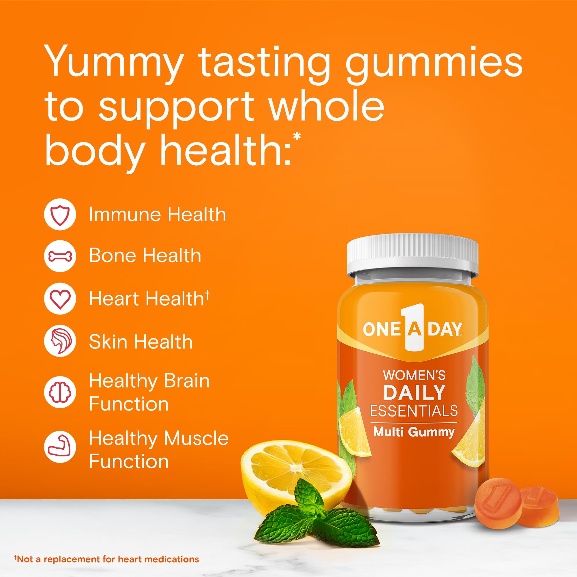 One A Day Women’s Daily Essentials Multivitamin Gummies, Multivitamin for Women, Zinc, Immune Support ONE A DAY buy supplements canada