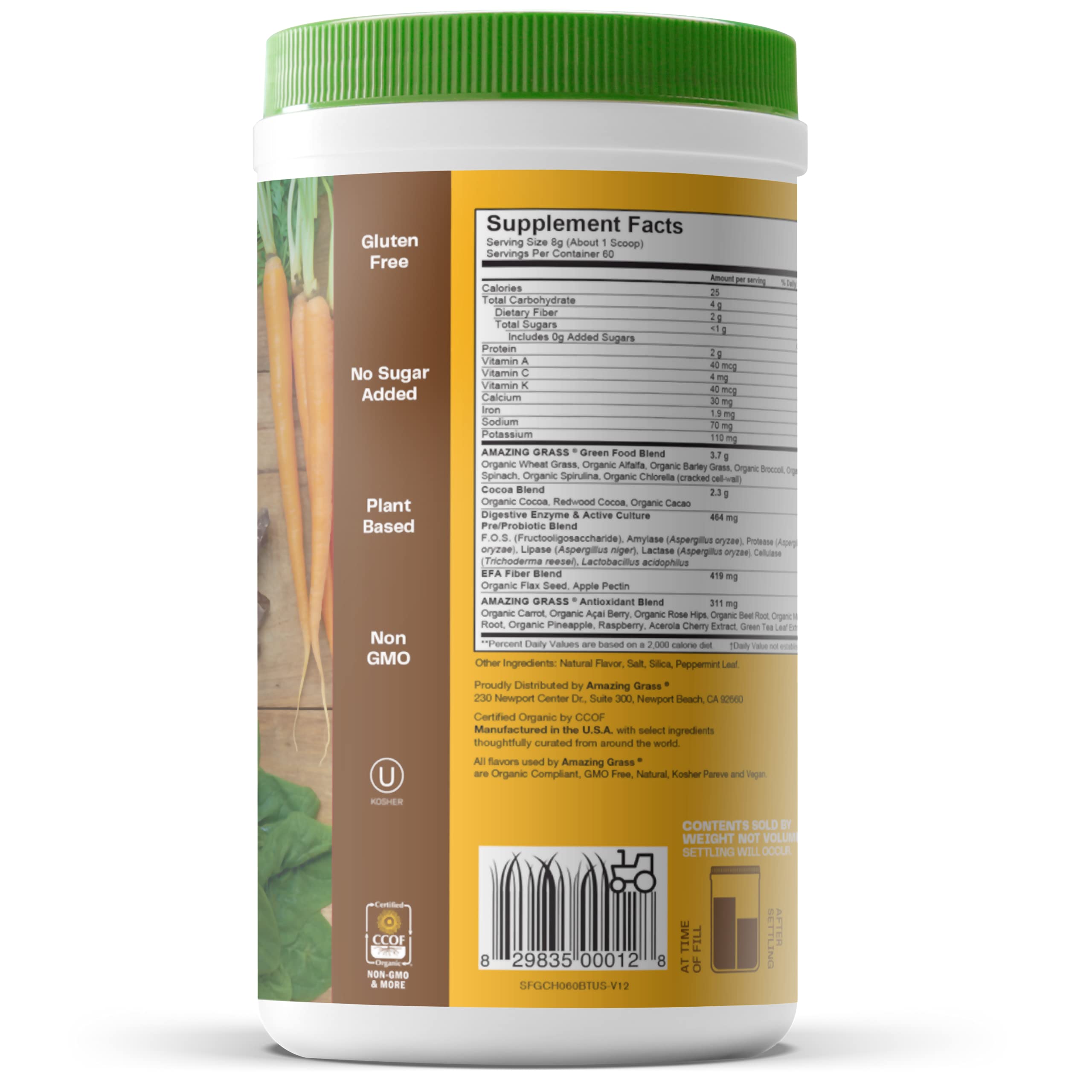 Amazing Grass Greens Blend Superfood: Super Greens Powder Smoothie Amazing Grass buy supplements canada