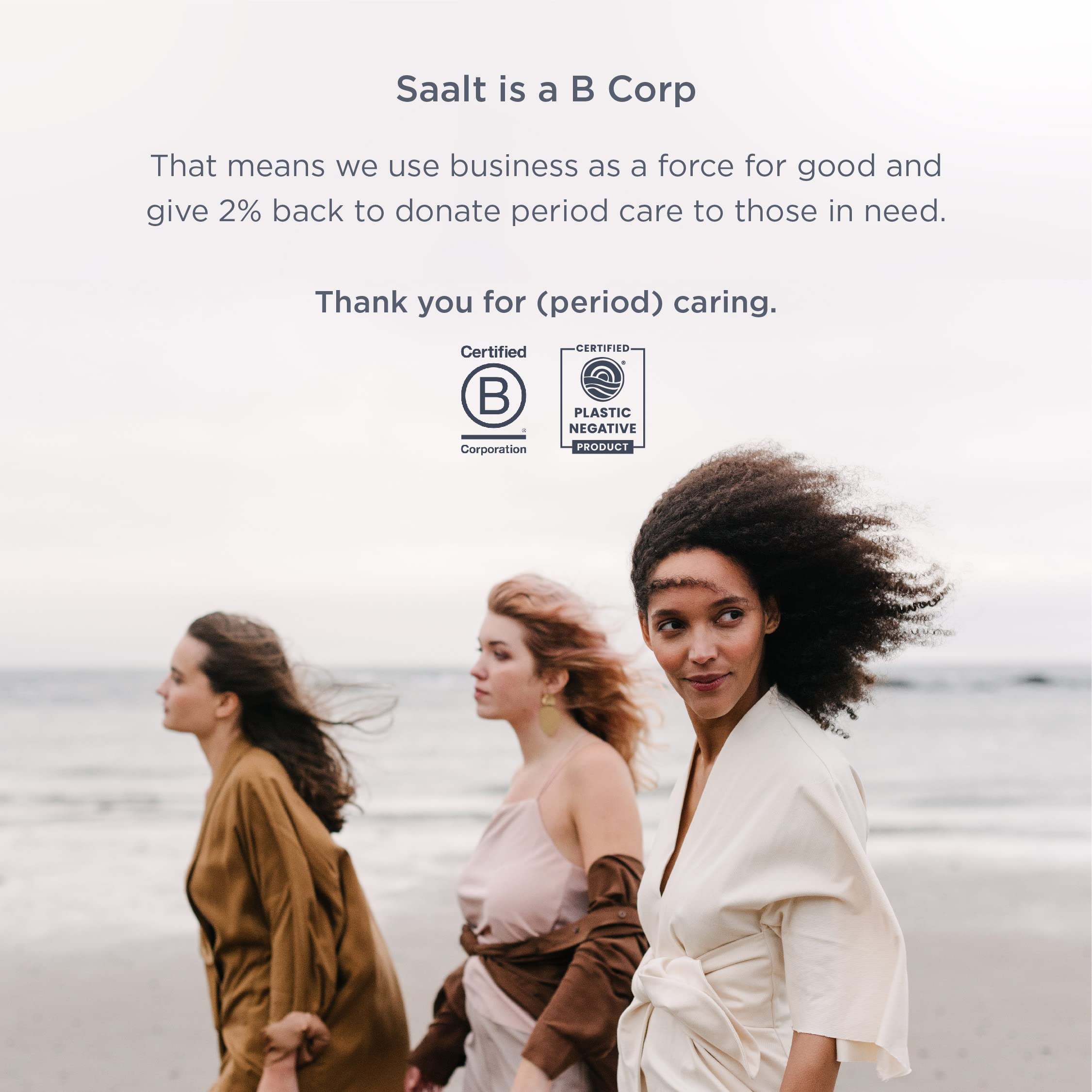saalt Reusable Period Underwear - Comfortable, Thin, and Keeps You Dry from All Leaks saalt buy supplements canada