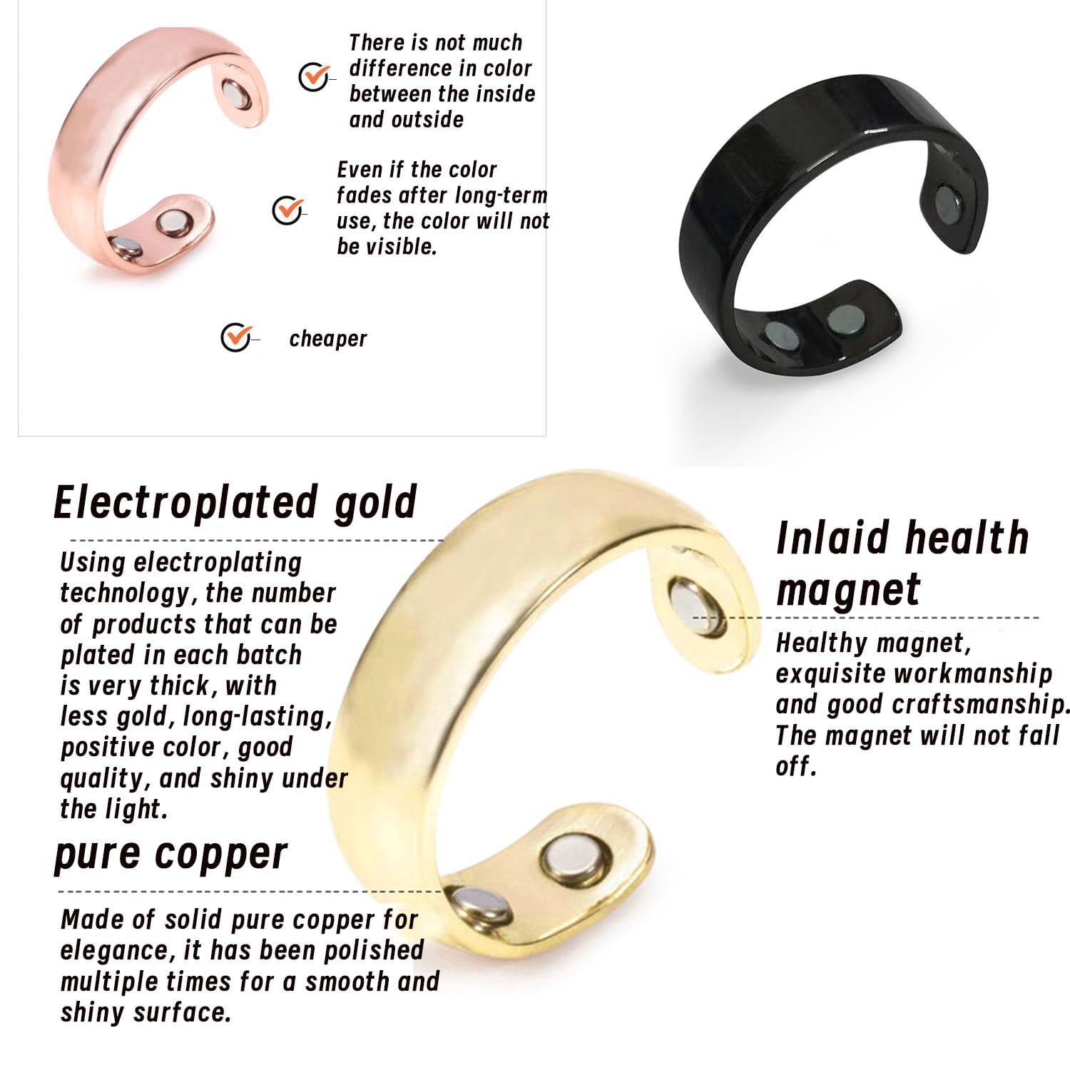 HVZZ Calmi Ring, Olux Rings for Women, Calmi Magnetic Ring for Lymphatic Drainage Arthritis Pain Relief HVZZ buy supplements canada
