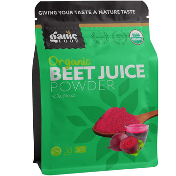 Ganic Food Organic Beet Root Juice Powder, 16 Ounces Ganic Food buy supplements canada