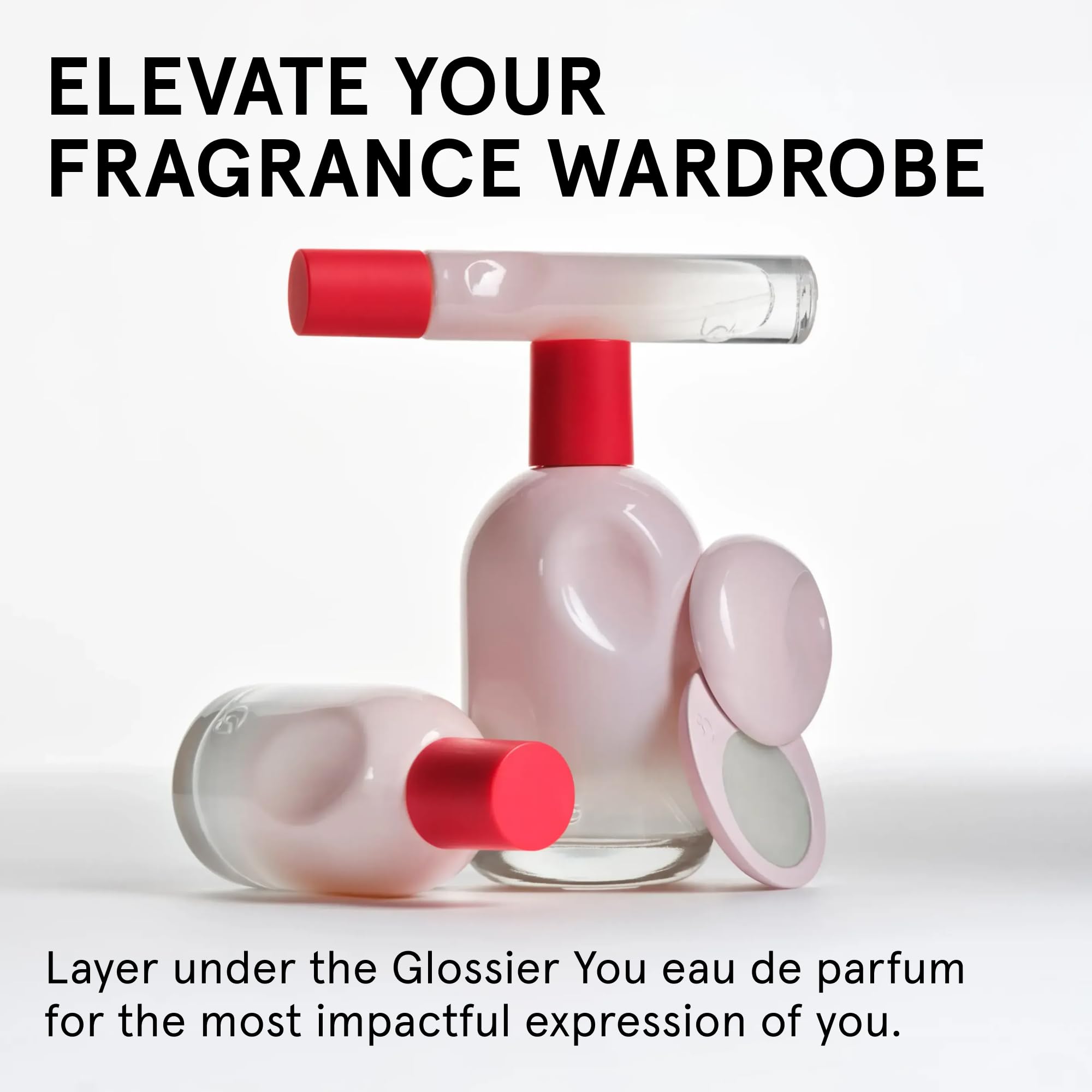 Glossier You Solid Perfume - Unisex Fragrance for Women & Men in Refillable Compact, Alcohol-Free Balm Melts Into Skin - Buildable Warm & Spicy Scent Pink Pepper, Iris, Ambrox - Travel-Friendly, 3g Glossier buy supplements canada