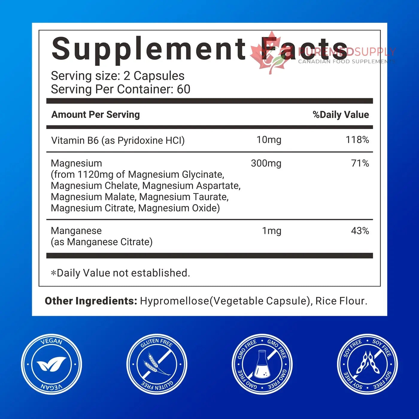 Magnesium Complex Supplement with 7 Forms of Magnesium Glycinate, Malate, Citrate & More, High Absorption for Bones, Muscle, Recovery, Energy, Vegan Non-GMO 120 Capsules Svovita buy supplements canada