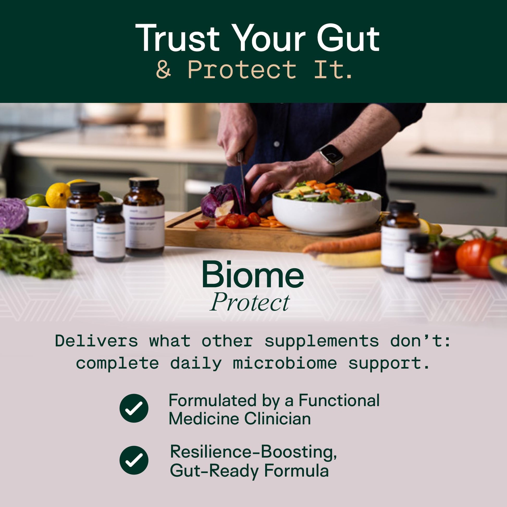 Adapt Naturals 4-in-1 Biome Protect Prebiotics, Probiotics Supplement Postbiotics & Polyphenols for Microbiome, Gut Health & Defense ADAPT NATURALS BY CHRIS KRESSER buy supplements canada
