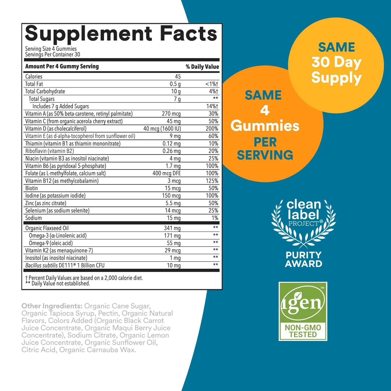 SmartyPants Multivitamin for Men, Organic Gummies: Probiotics, CoQ10, Methylfolate, Omega 3 (ALA), Vitamin D3, C, Vitamin B12 SmartyPants buy supplements canada