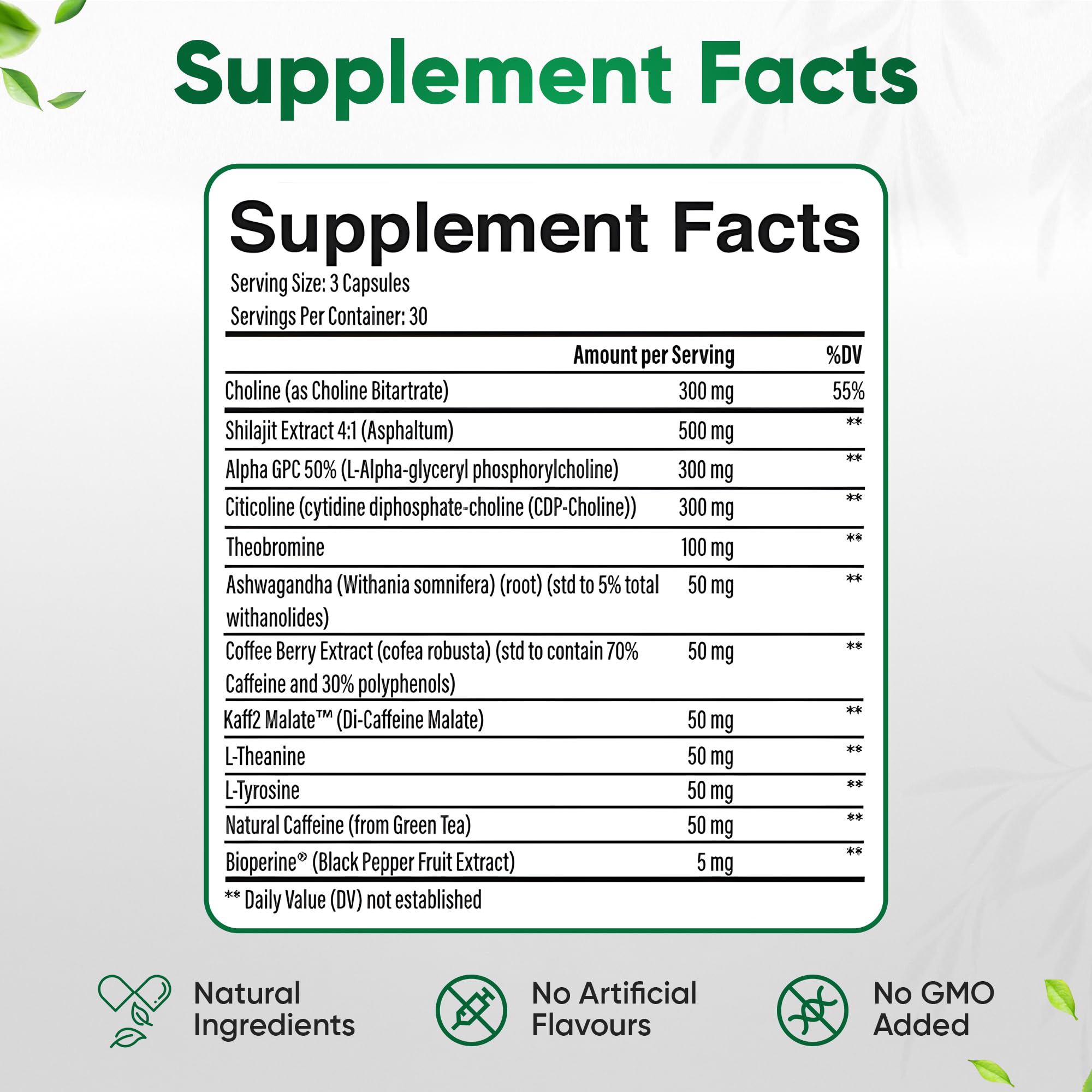 12-in-1 Natural Nootropic Brain Supplement for Memory and Focus, Nootropic for Men & Women, Brain Support Pill for Adults, Brain Vitamins - Focus 30 Day Supply Executive Focus buy supplements canada