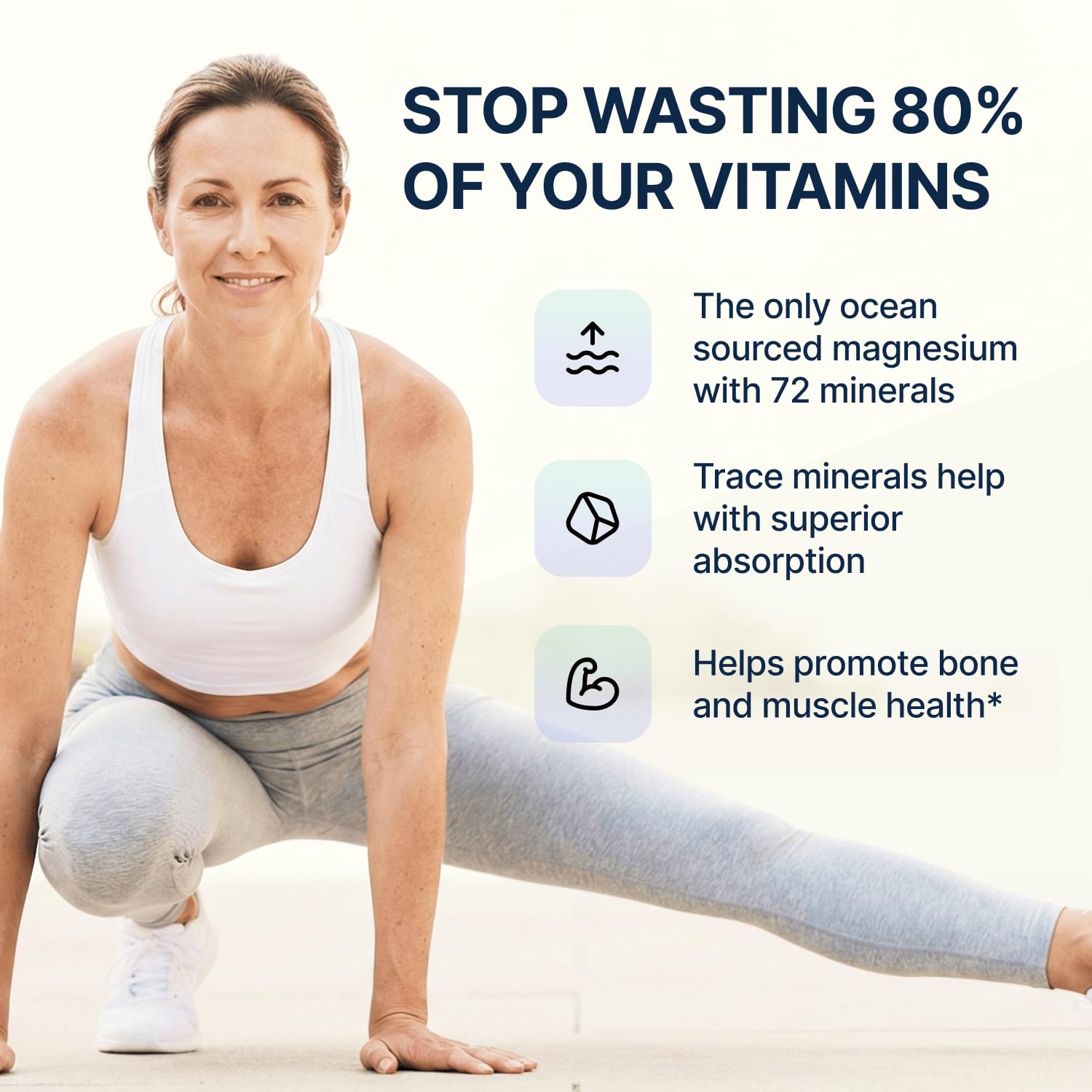Spectrum 5 Magnesium Complex for Women & Men | Patented Aqua-Ionic® 5X Absorption Technology | 500mg Glycinate, Citrate, Malate + 72 Trace Minerals | Deep Sleep, Leg Cramp Relief & Calm | Non-Laxative SonoHealth buy supplements canada