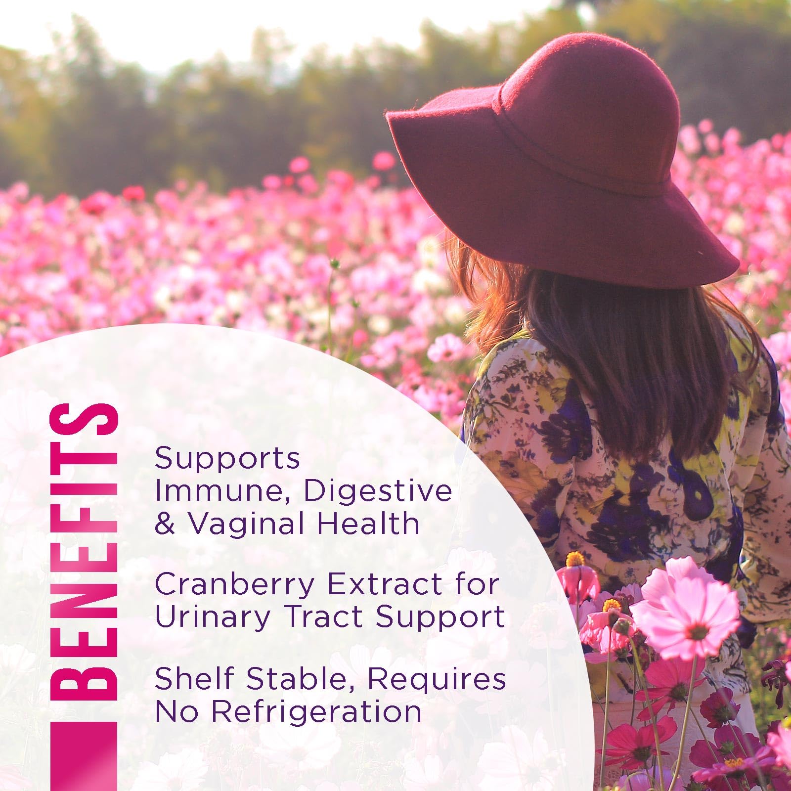 Probiotics for Women + Cranberry - 3 Billion CFU Guaranteed & 6 Vegan Strains for Women's Hello Lovely! buy supplements canada