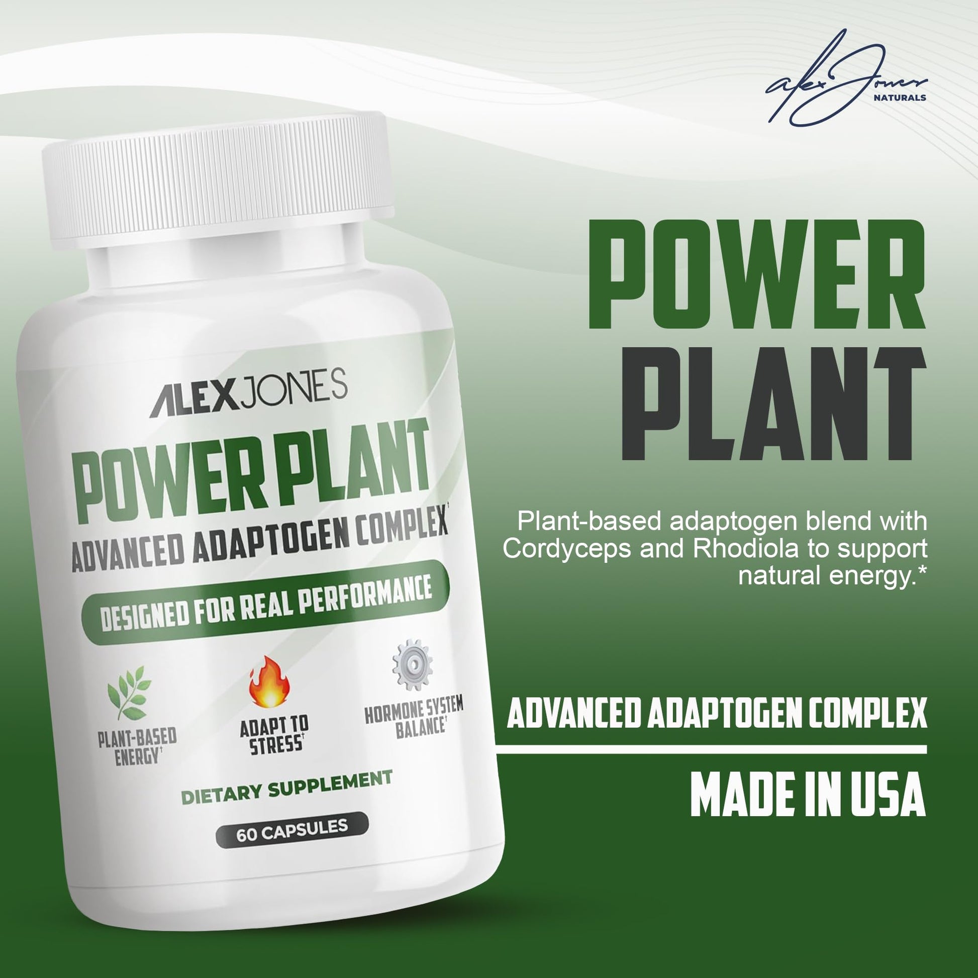 Adaptogenic Mushrooms with Cordyceps & Rhodiola – Daily Blend with Zinc, Selenium & Boron –Vegan Mushroom Capsules Supplement for Active Lifestyles – No Fillers or Additives – 60 Count Alex Jones Naturals buy supplements canada