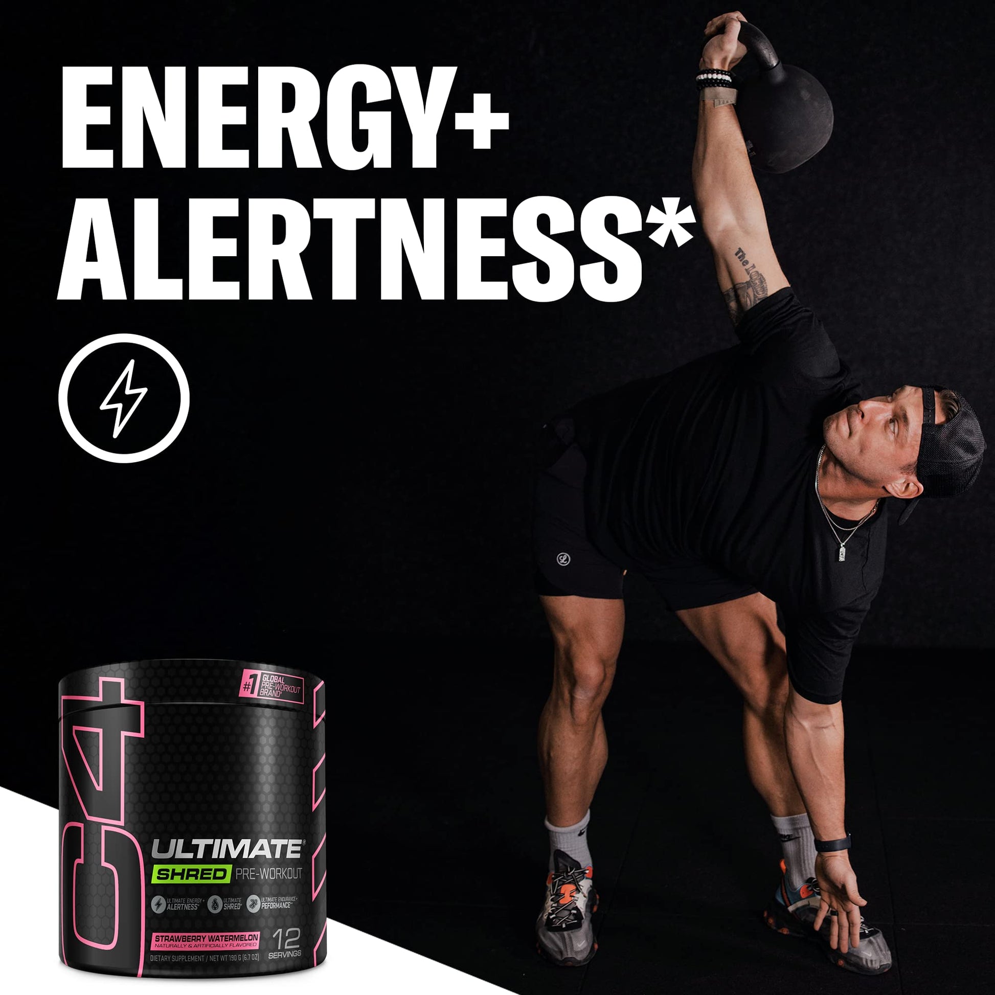Cellucor C4 Ultimate Shred Pre Workout Powder, Fat Burner for Men & Women, Weight Loss Cellucor buy supplements canada