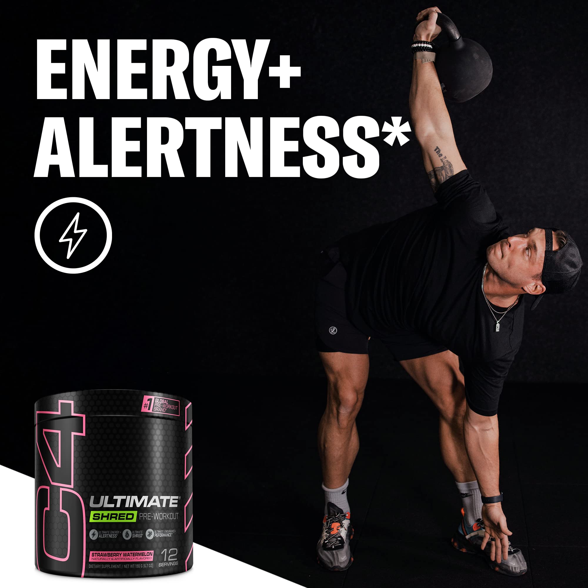 Cellucor C4 Ultimate Shred Pre Workout Powder, Fat Burner for Men & Women, Weight Loss Cellucor buy supplements canada