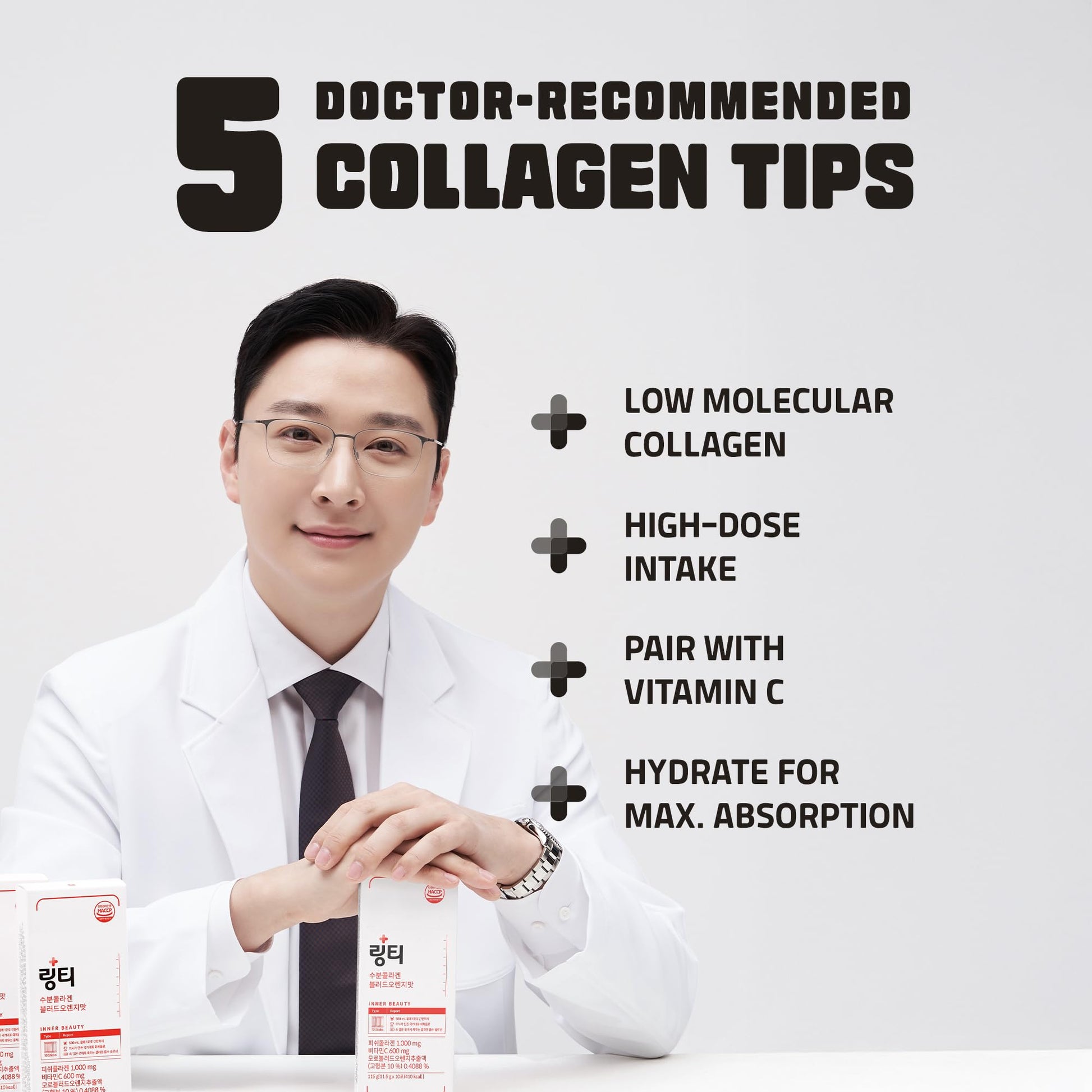 LINGTEA Doctor Developed Hydration Aqua Collagen Drink Mix -Blood Orange Flavor | 1,000mg Ultra-Micro Collagen | Maximum Absorption | Rapid Hydration | Vitamin C | Anti-Aging | Skin Health | 10 Count LINGTEA buy supplements canada