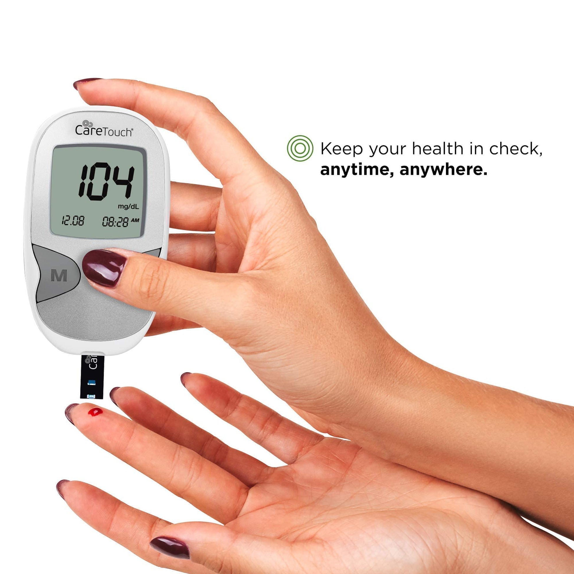 Care Touch Blood Glucose Meter Kit - Diabetes Testing Kit with Glucometer Care Touch buy supplements canada