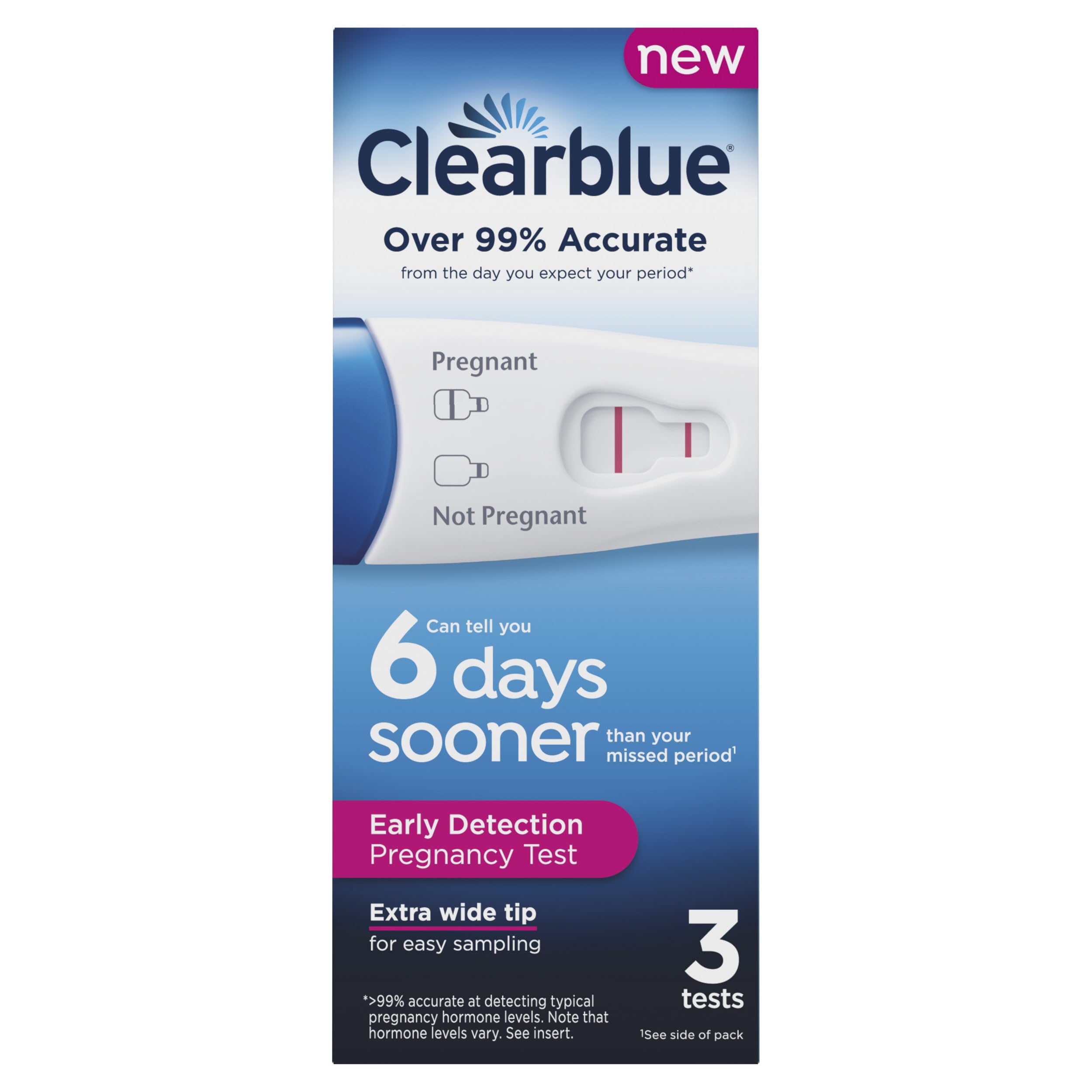 Clearblue Early Detection Pregnancy Test, 3 Ct Clearblue buy supplements canada