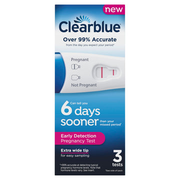 Clearblue Early Detection Pregnancy Test, 3 Ct Clearblue buy supplements canada