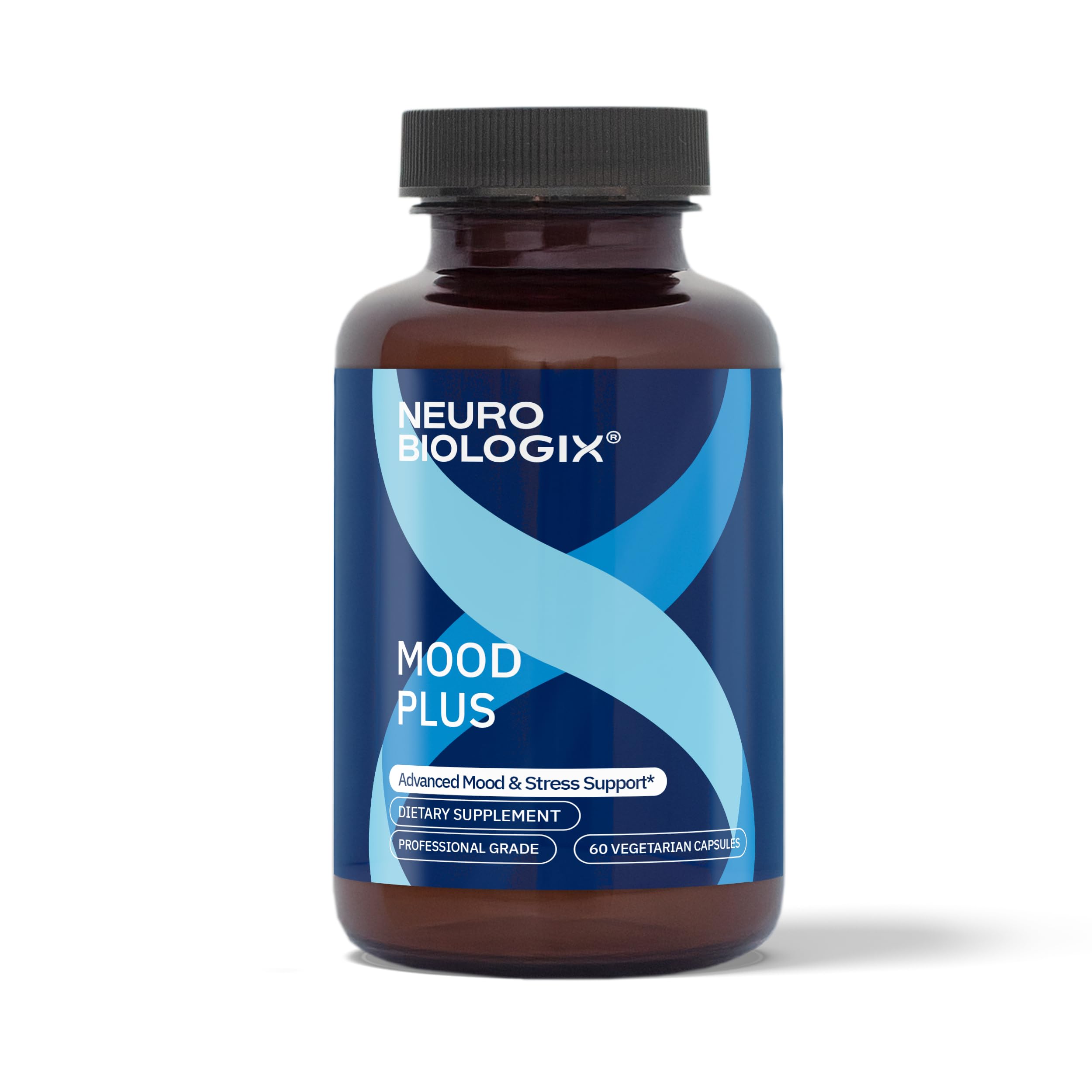 Neurobiologix Mood Plus for Men and Women, Mood & Stress Support Supplement with GABA, 5-HTP, Ashwagandha, Magnesium & Chamomile for Emotional Balance, Relaxation & Serotonin Support, 60 Capsules Neurobiologix buy supplements canada