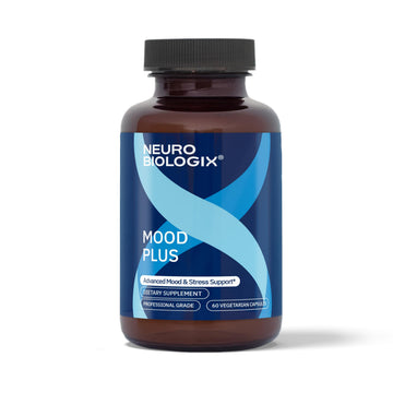 Neurobiologix Mood Plus for Men and Women, Mood & Stress Support Supplement with GABA, 5-HTP, Ashwagandha, Magnesium & Chamomile for Emotional Balance, Relaxation & Serotonin Support, 60 Capsules Neurobiologix buy supplements canada