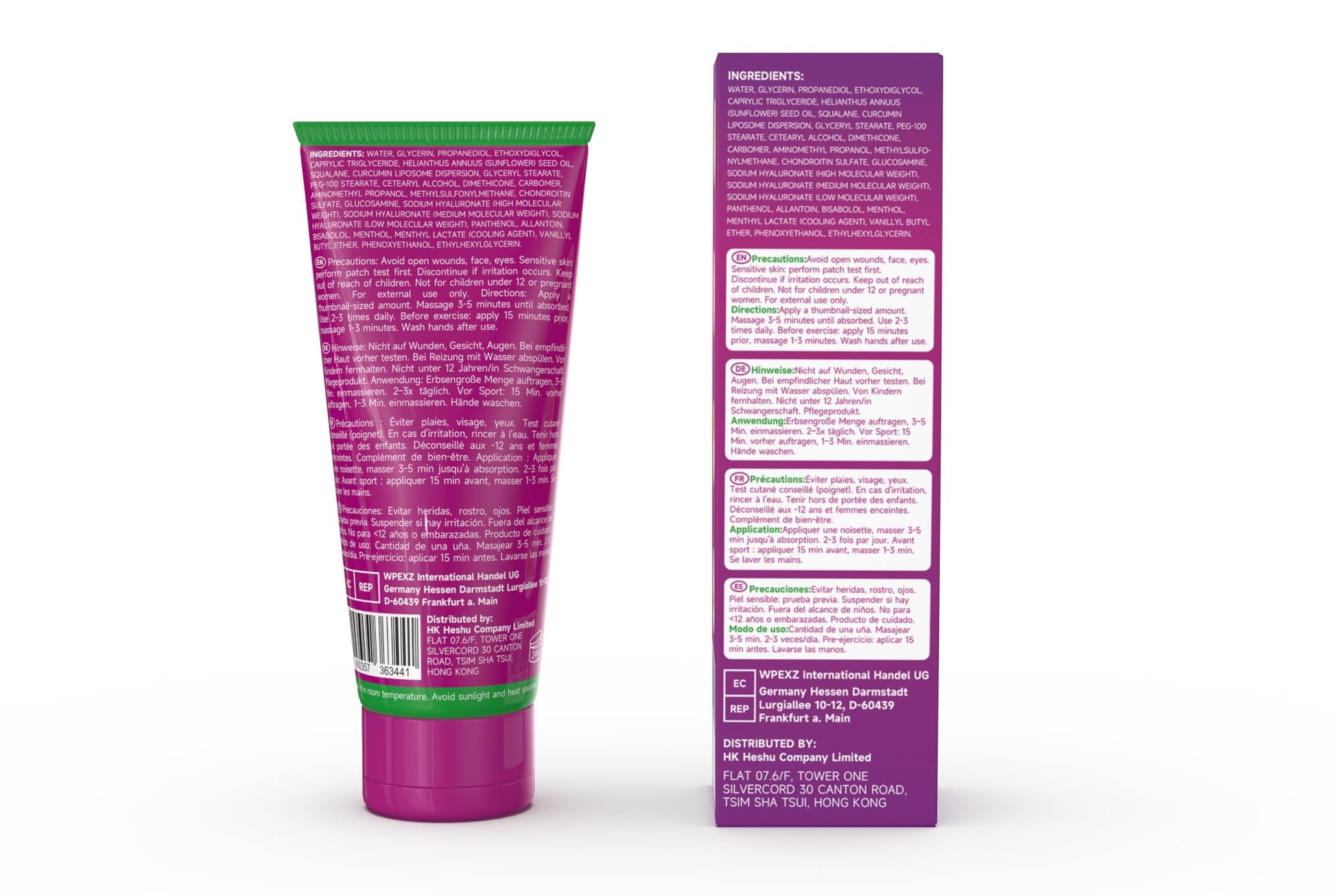 Ehrgols Advanced Joint Massage Gel with Glucosamine & Turmeric | Intensive Care Rub for Knees, Back, Shoulders & Hands | Non-Greasy | Deep Penetrating | 3.4 Fl Oz Ehrgols buy supplements canada
