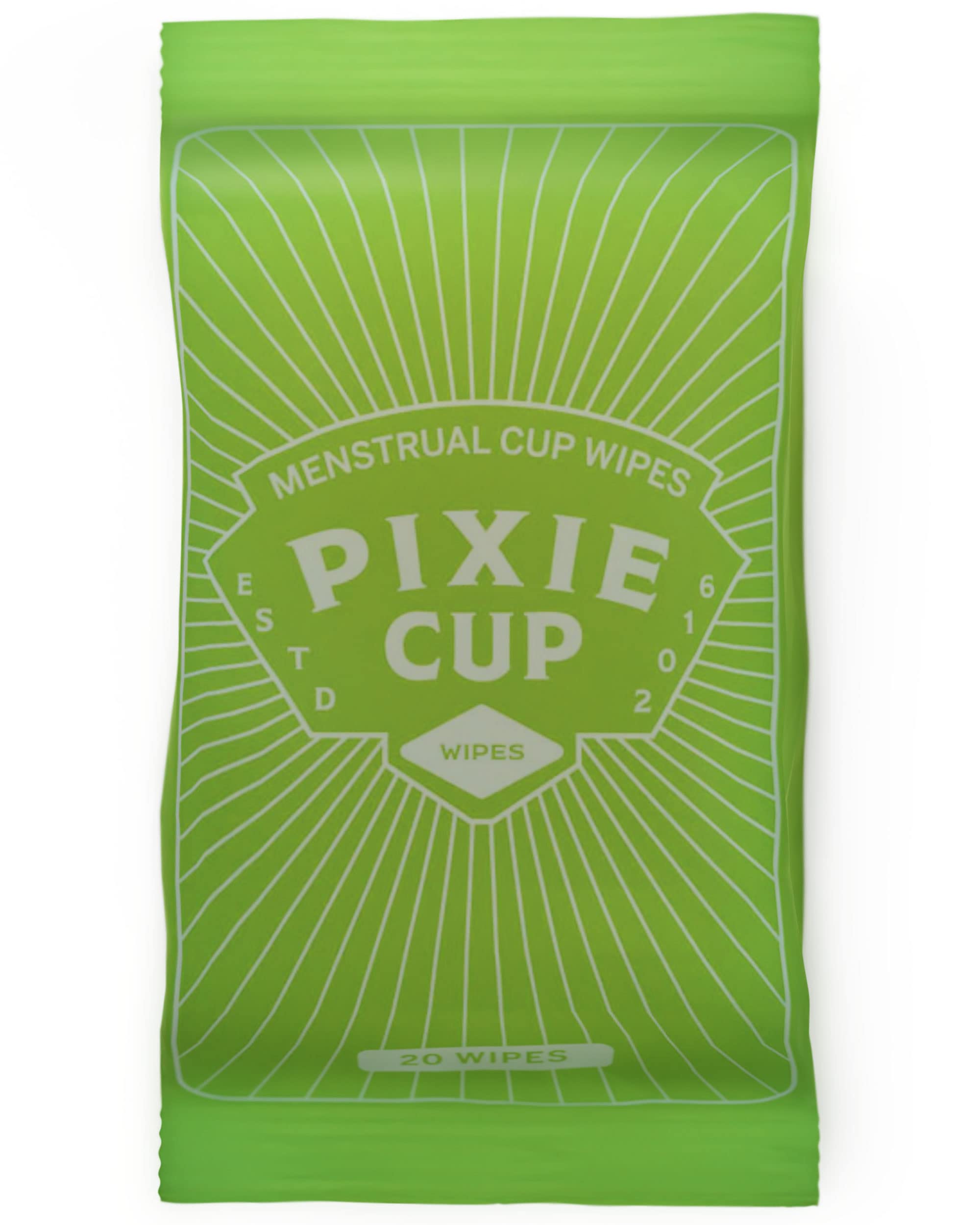 Menstrual Cup Wipes - On The Go Public Bathroom Feminine Wipes - Safe On Period Cups & Menstrual discs Pixie Cup buy supplements canada