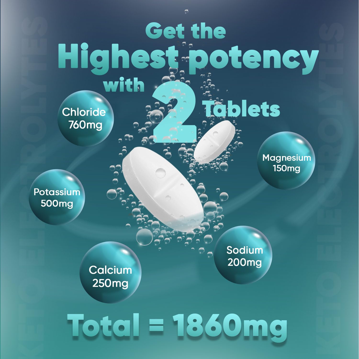 Electrolyte Tablets - 6 Months Supply - 180 Vegan Tablets with Sodium, Magnesium WeightWorld buy supplements canada