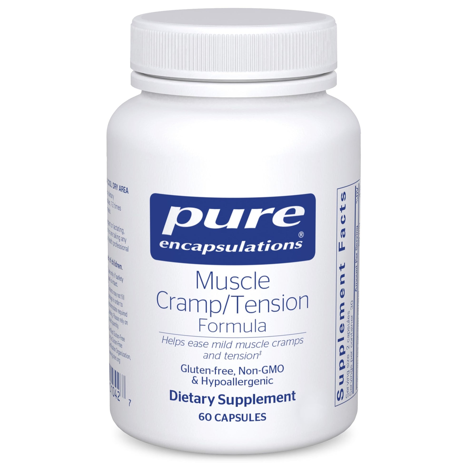 Pure Encapsulations Muscle Cramp/Tension Formula | Hypoallergenic Supplement to Reduce Occasional Muscle Cramps/Tension and Promote Relaxation | 60 Capsules Pure Encapsulations buy supplements canada