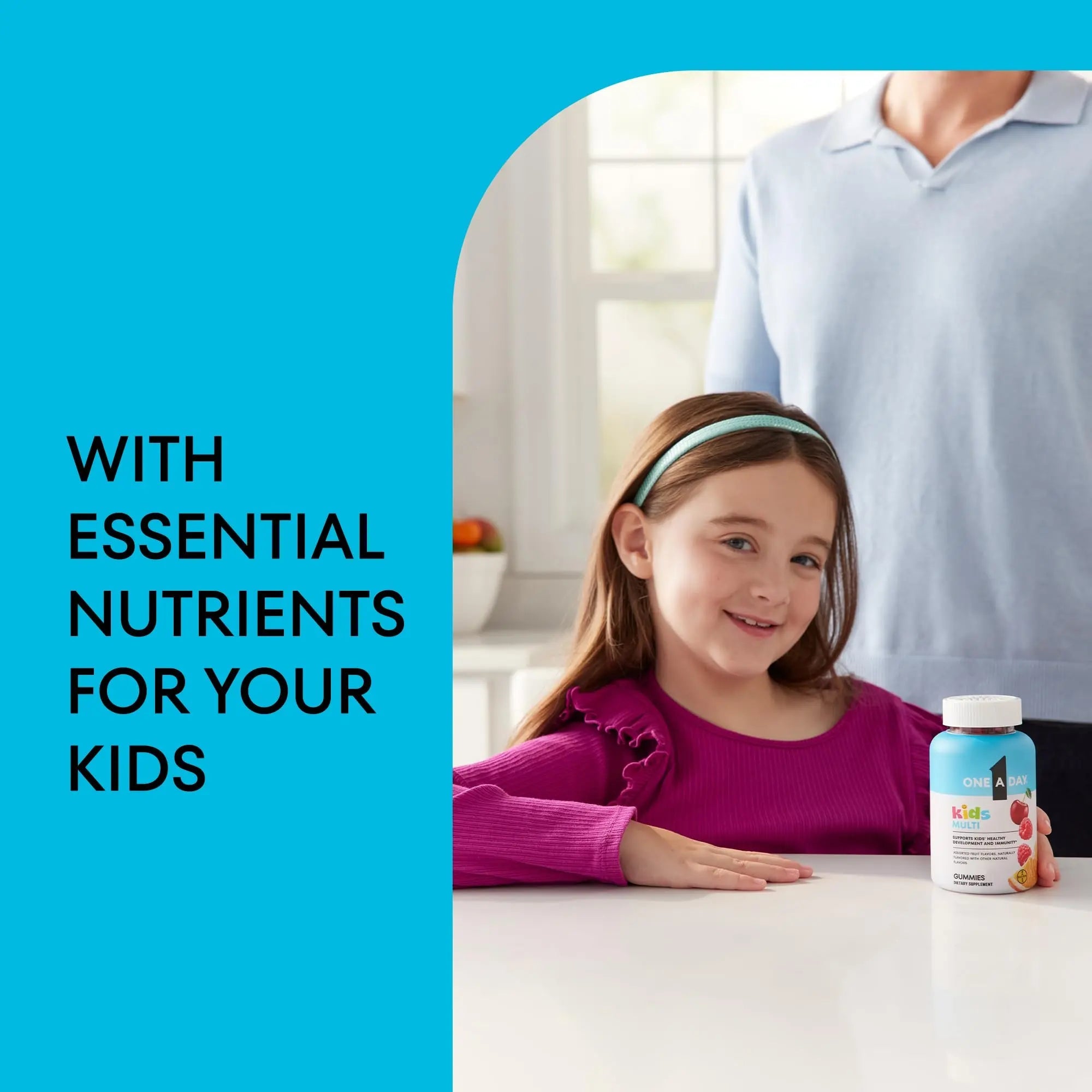 One A Day Kids Multivitamin Gummies, Kids Vitamins with Vitamin C, D, E & Zinc for Immune Support, Childrens Gummy Vitamins ONE A DAY buy supplements canada