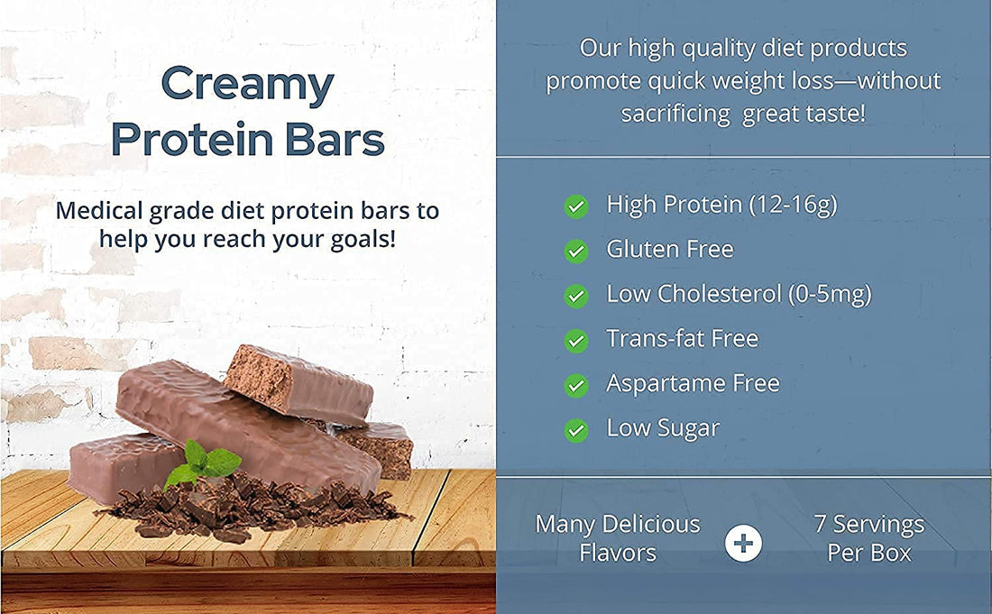 BestMed - High Protein Snack Bar - Low-Carb, 10g Protein, Low Sugar, Low Calorie BestMed Weight Loss buy supplements canada
