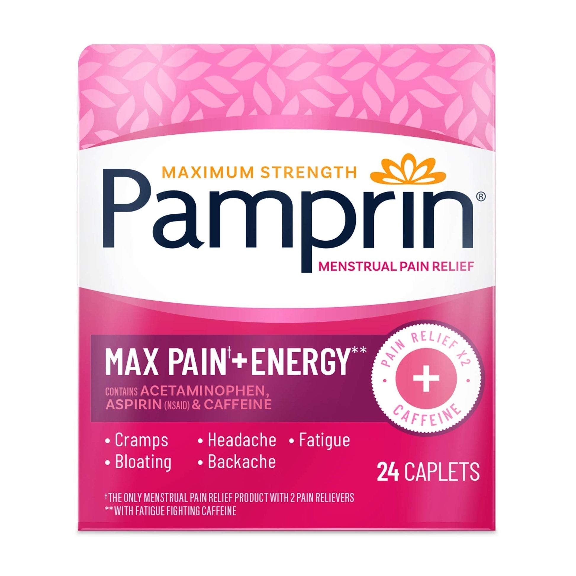 Pamprin Maximum Strength Max Formula, with Acetaminophen, Menstrual Period Symptoms Relief Pamprin buy supplements canada