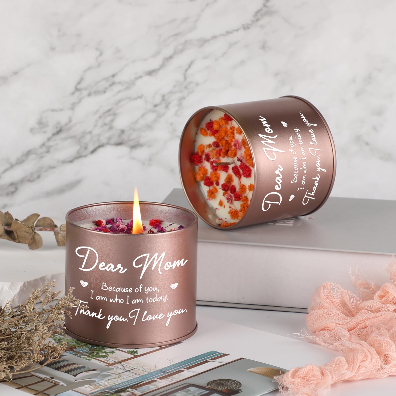 BLUMUZE Mom Gift for Birthday, Mothers Day Gifts 9oz Lavender Scented Candle for Mom, Candles Gifts Blumuze buy supplements canada