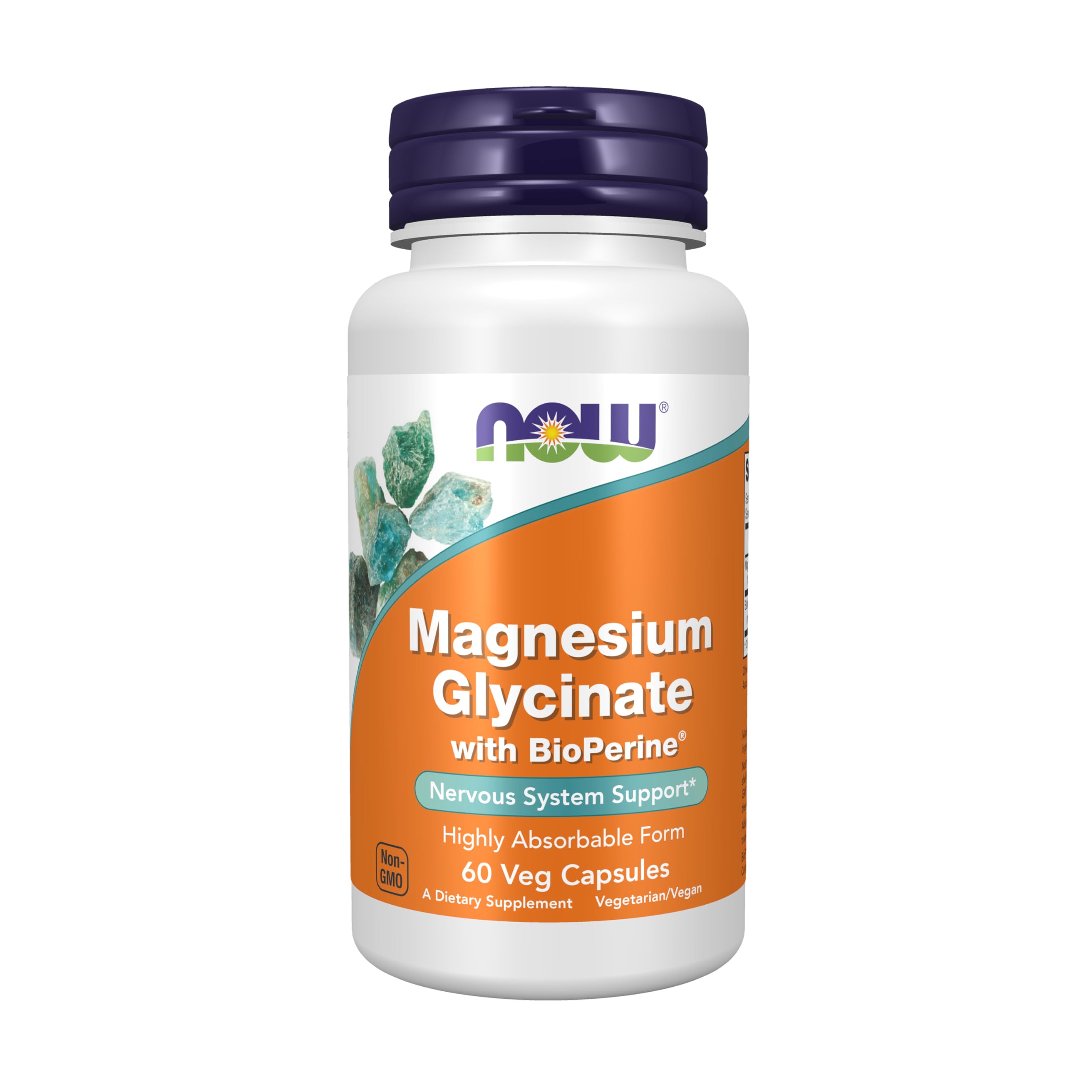Now Supplements, Magnesium Glycinate with BioPerine, 60 Veg Capsules NOW Foods buy supplements canada