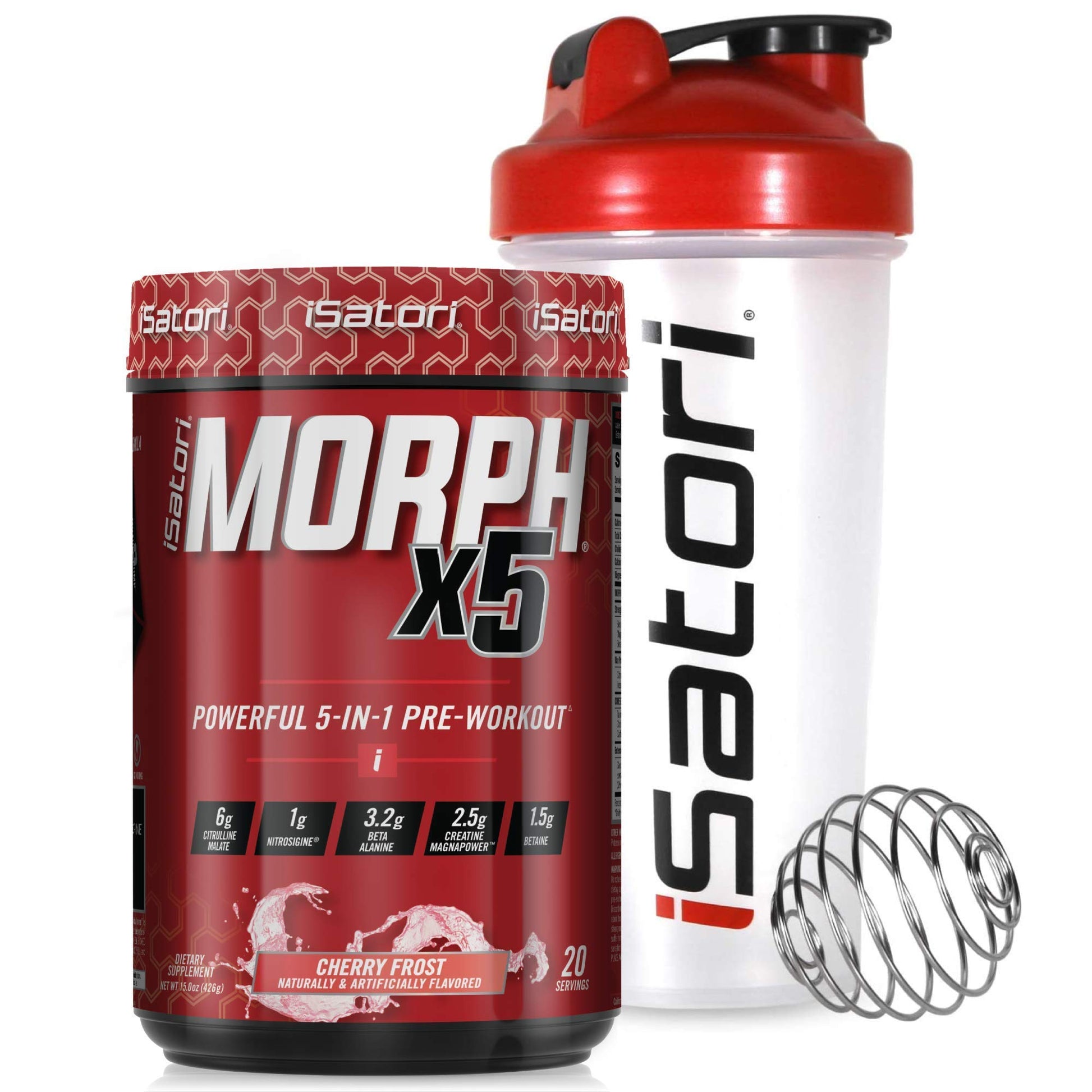 iSatori Morph Xtreme Intense Pre Workout - Bombsicle (20 Servings) Classic Blender Bottle iSatori buy supplements canada