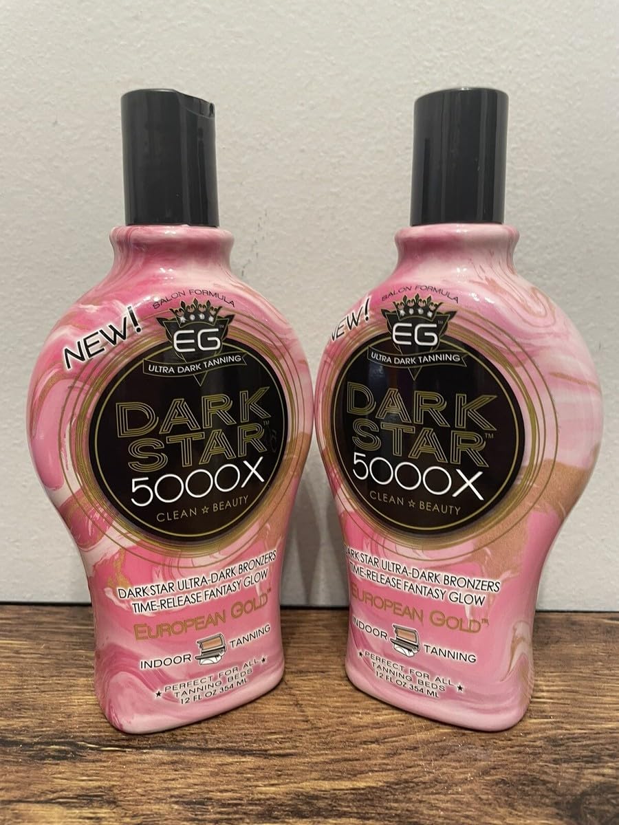 European Gold Dark Star 5000X Indoor Tanning Lotion for Tanning beds, 12 fl oz European Gold buy supplements canada