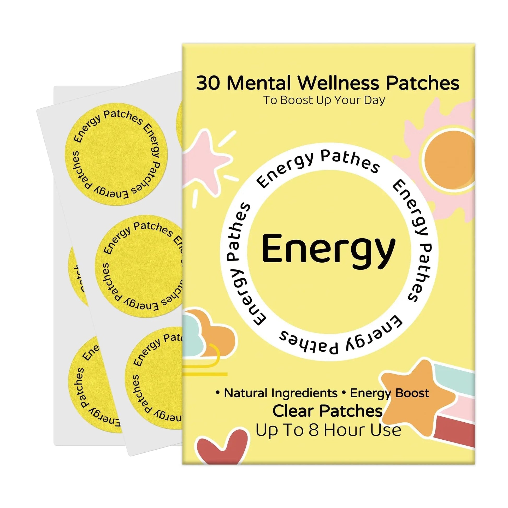 Energy Patches – 30 Plant-Based Patches with Biotin, Caffeine & Ginseng – Gentle Daily Support for Focus, Alertness & Vitality – Vegan Formula, 1 Month Supply Vitalumina buy supplements canada