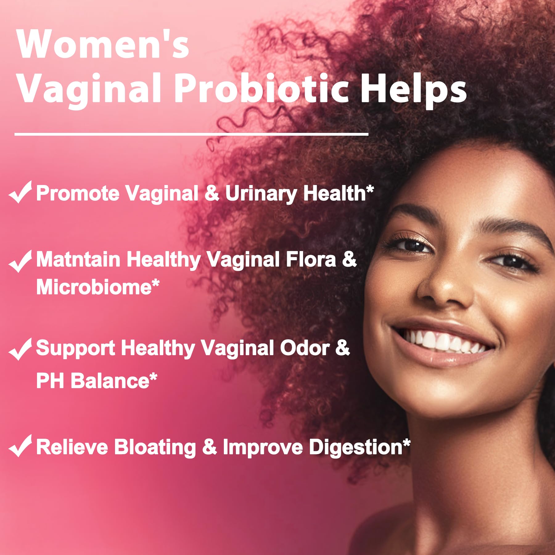 Probiotics for Women Gummies, Sugar Free Vaginal Probiotics 50 Billion CFU 10 Strains w/ Cranberry NEVISS buy supplements canada
