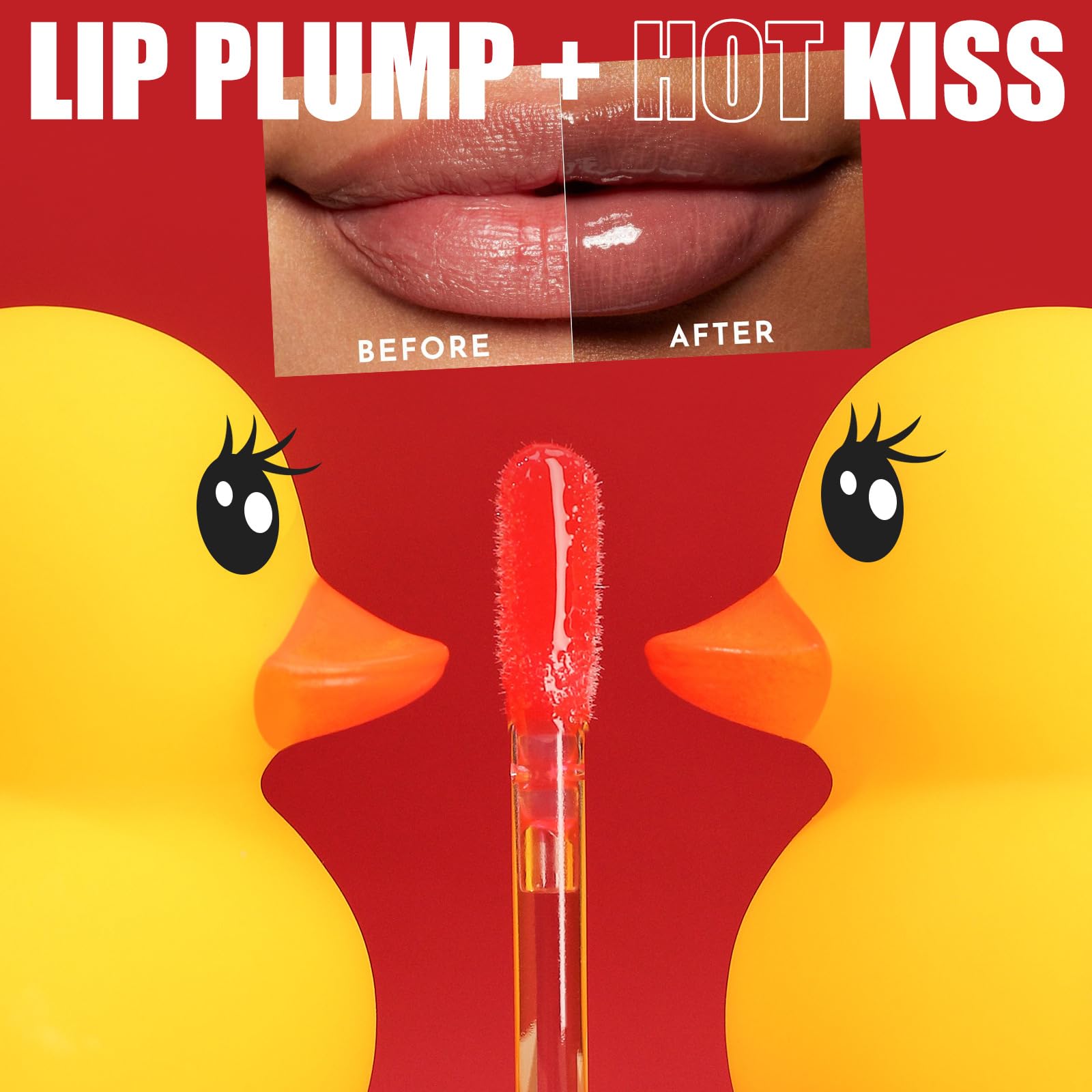 GHFCZOO 3 Colors Duck Lip Plumper Gloss, Hydrating Glitter Shine Primer Lip Tint, Non-Sticky Korean Plumping Lip Oil, Moisturizing Tinted Lip Balm for Sexy, Glossy Lips (Set A, 3pcs/set) GHFCZOO buy supplements canada