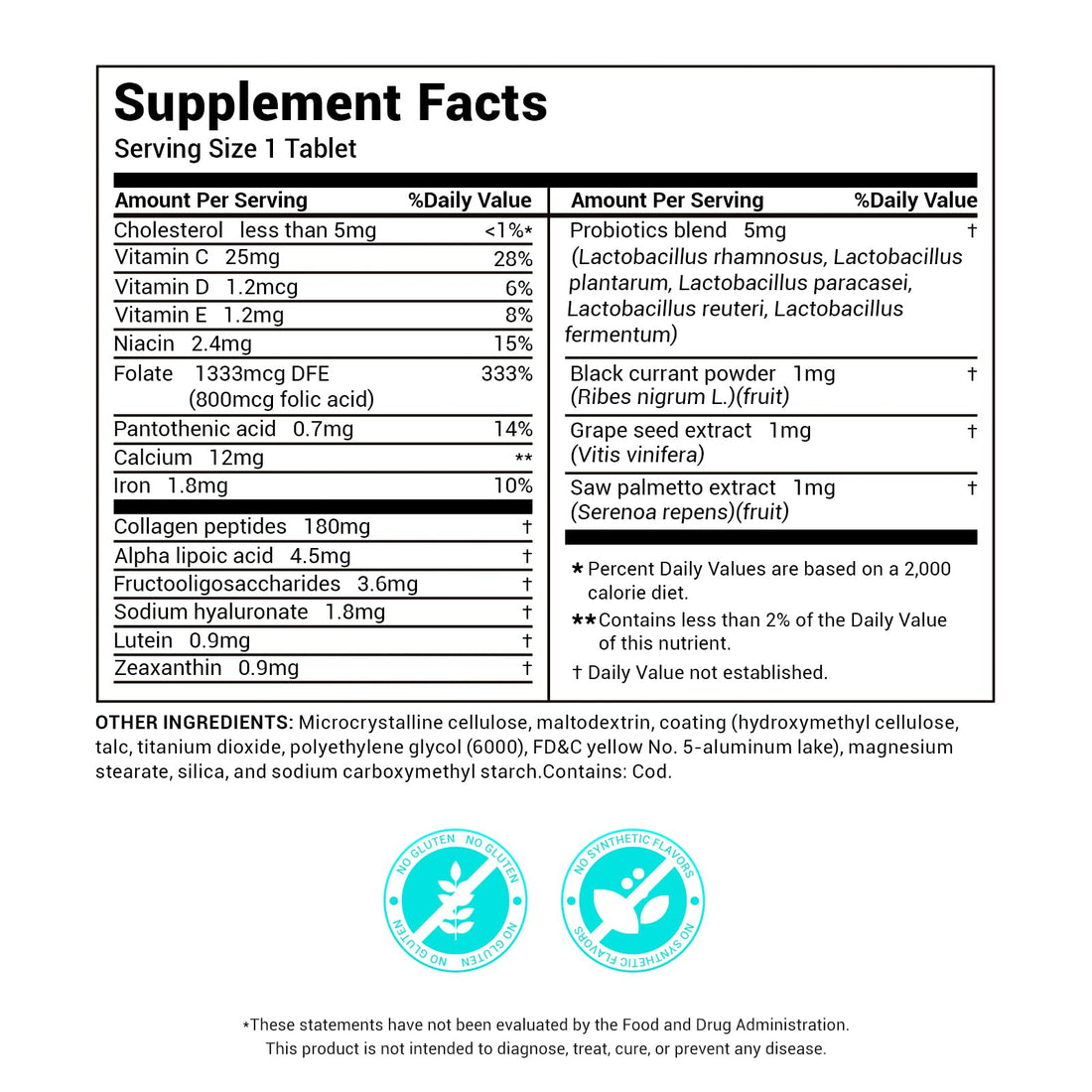 DrBioCare Collagen Peptides for Women, Beauty Vitamin & Mineral Supplement,Contains Vitamin D3, Probiotics for Women & Collagen Peptides,Vitamin B Complex,Vitamin E 180 Tablets DrBioCare buy supplements canada