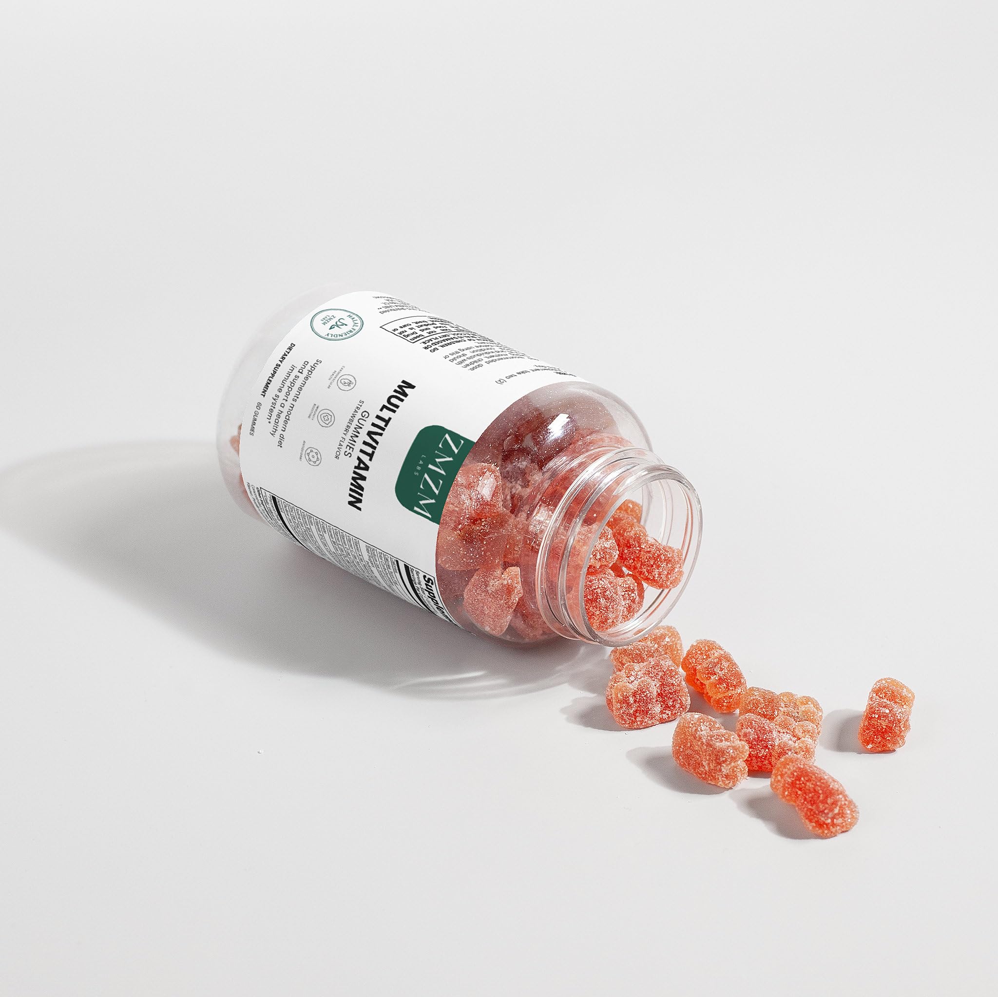 ZMZM LABS Multivitamin Gummies – Strawberry Flavor, 60 Gummies, Vegan, Gelatin-Free, Halal-Friendly Daily Vitamin Supplement ZMZM LABS buy supplements canada