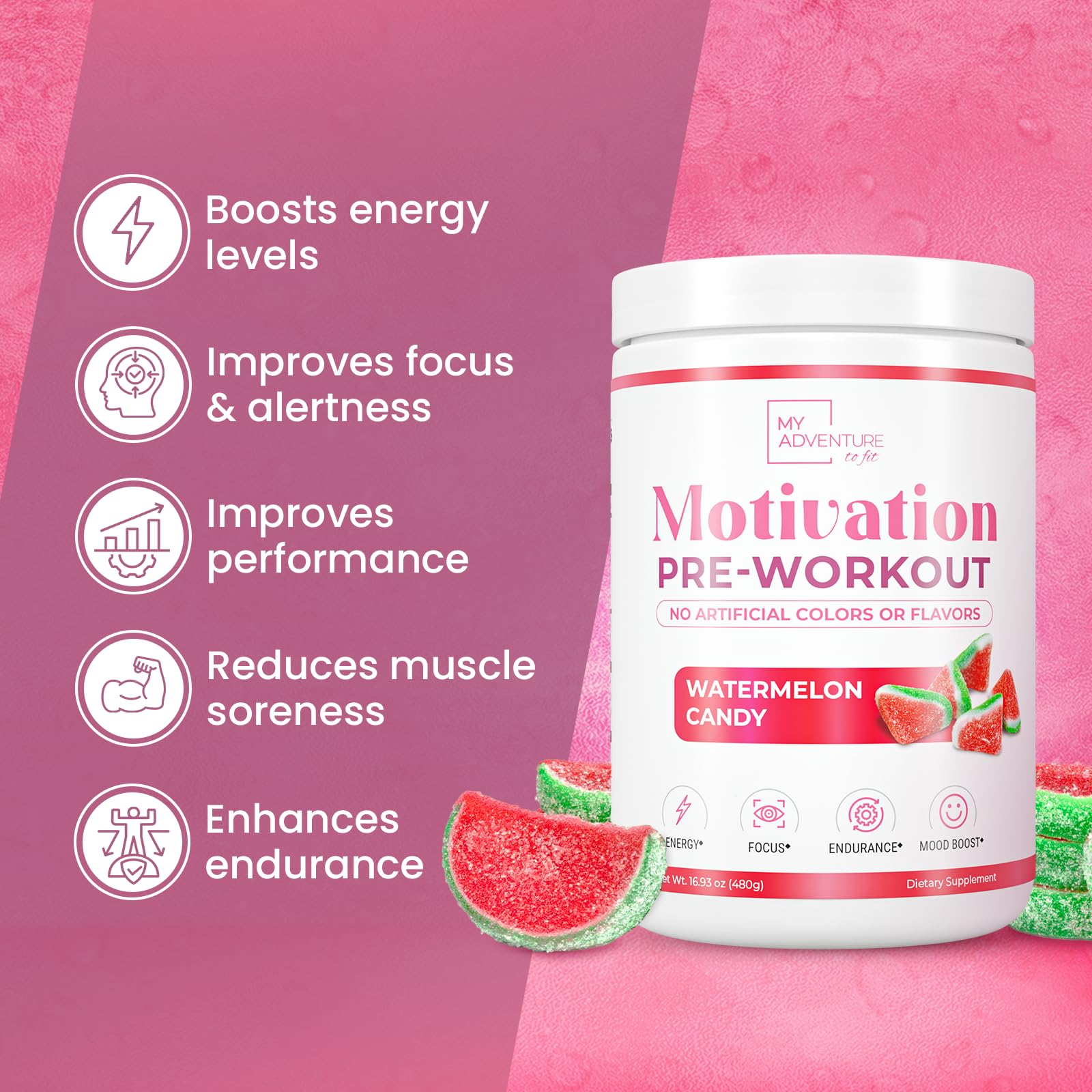 Pre Workout Powder for Men - Gluten Free Preworkout with Creatine for Muscle Endurance My Adventure to Fit buy supplements canada