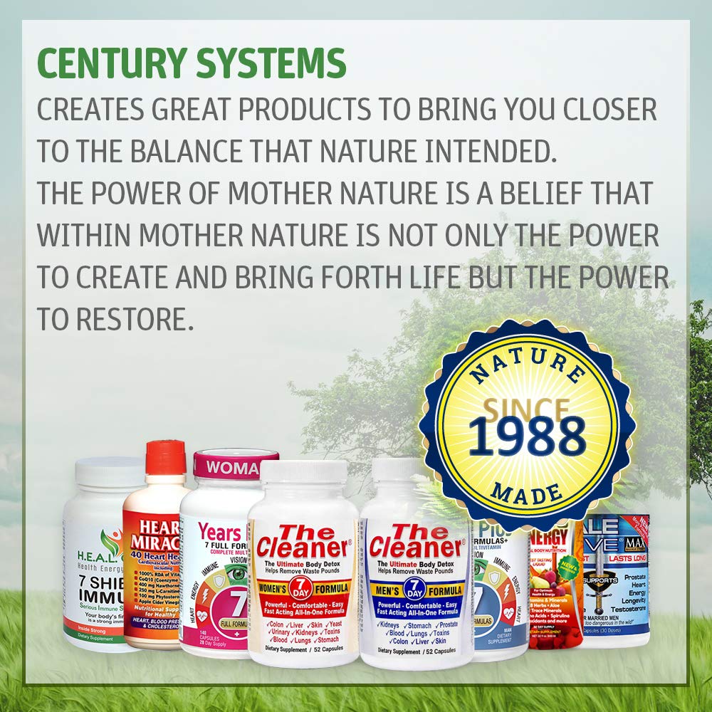 Century Systems - Miracle 2000, Complete Liquid Multivitamin and Mineral Supplement with Amino Acids and Antioxidants, 32 Ounces Century Systems buy supplements canada