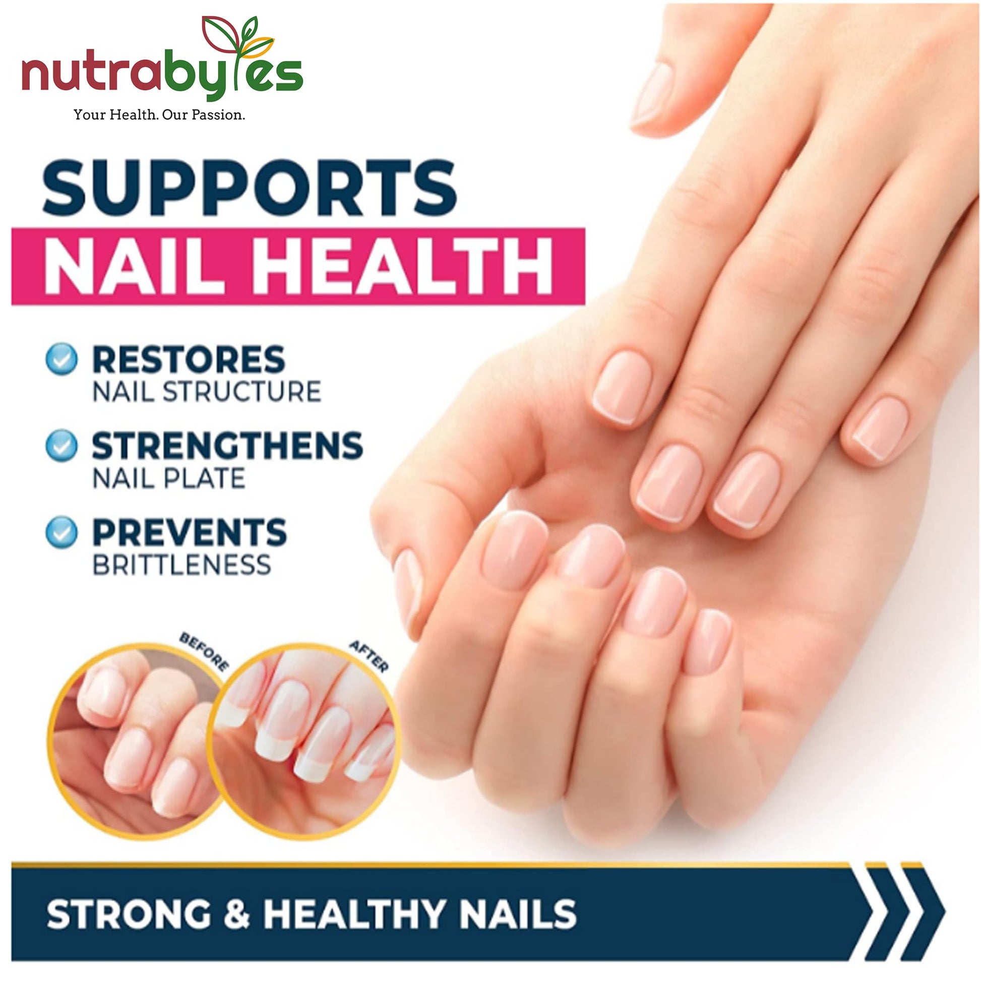 High Strength Marine Collagen with Hyaluronic Acid, Retinol and Vitamin C | 180 Capsules - 3 Months Supply NUTRABYTES buy supplements canada