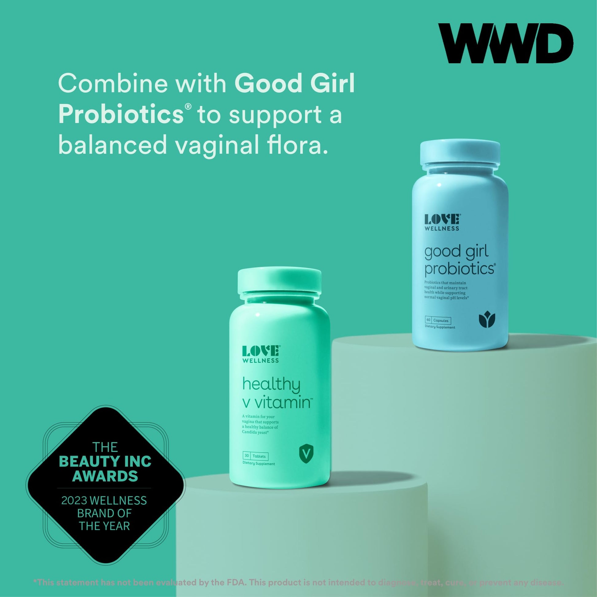 Love Wellness Women's Vaginal Health Supplement, Healthy V Vitamin | Maintains pH Balance, Gut Health Love Wellness buy supplements canada