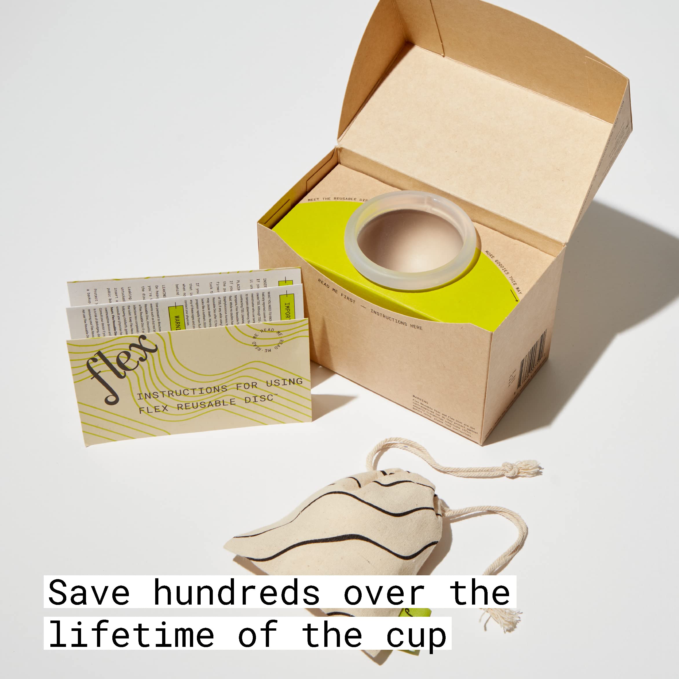 Flex Reusable Disc | Reusable Menstrual Disc | Tampon, Pad, and Cup Alternative | Capacity of 6 Super FLEX buy supplements canada