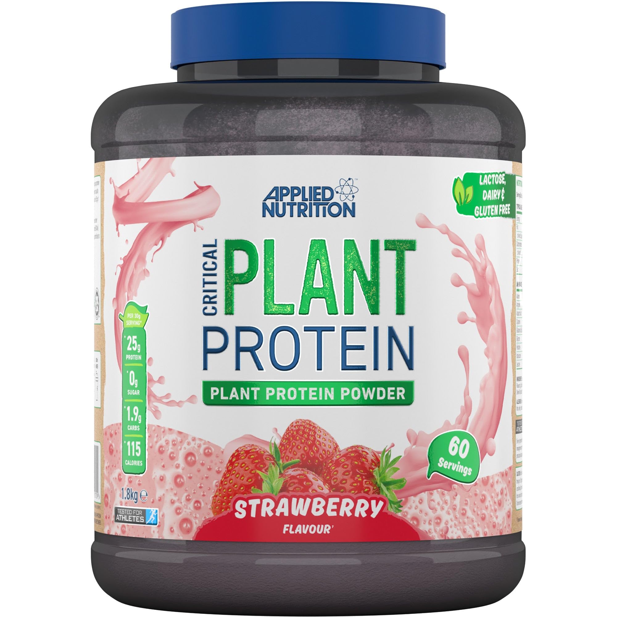 Applied Nutrition Plant Protein Powder – Critical Plant Vegan Protein Shake with SOYA Applied Nutrition buy supplements canada