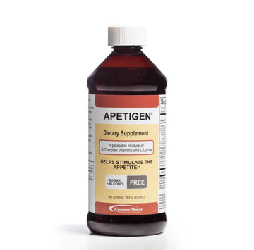 Apetigen Appetite Stimulant for Kids & Adults – Vitamin B-Complex with L-Lysine Liquid – Sugar Free Weight Gain Supplement for Picky Eaters – Caramel Flavor, 16oz Apetigen buy supplements canada